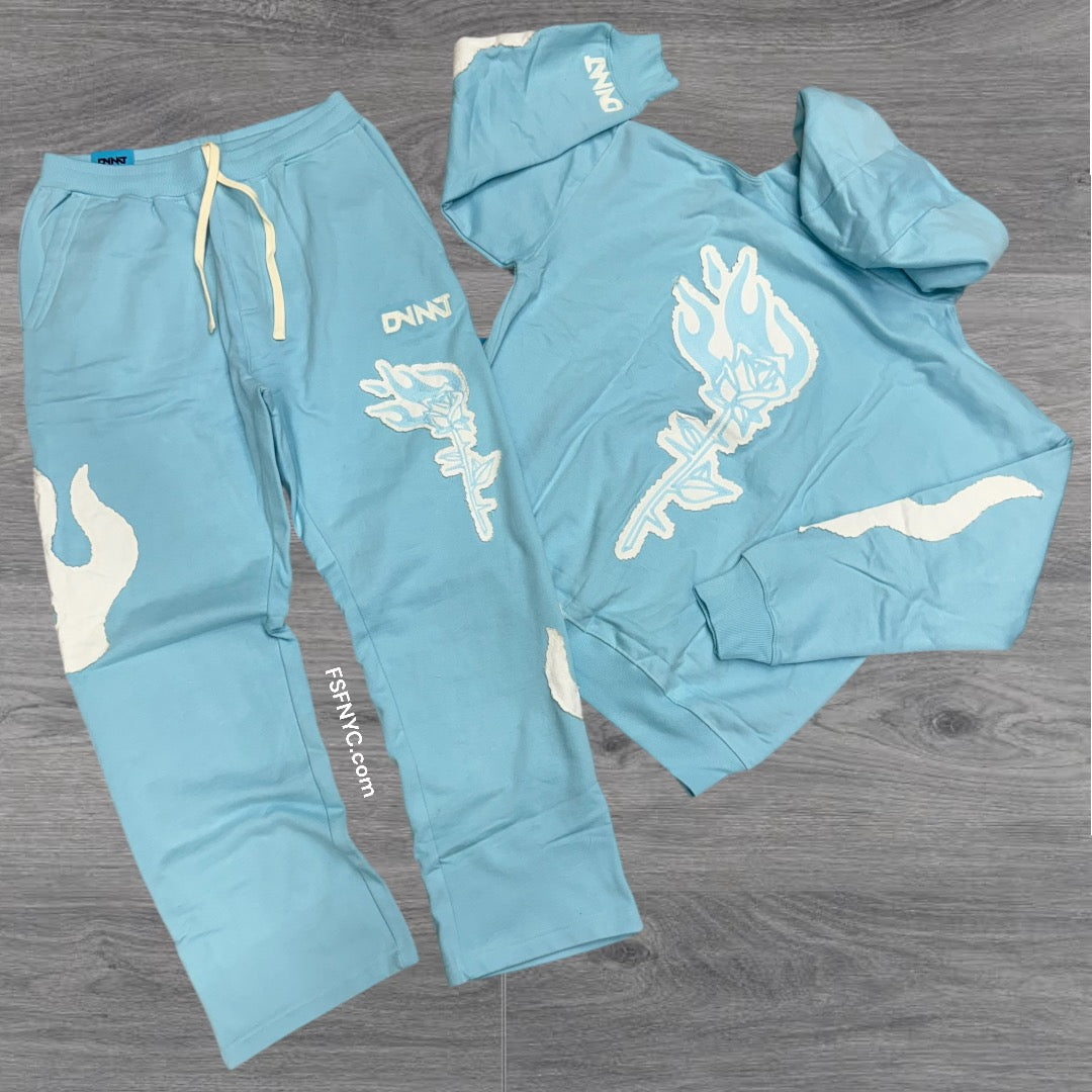 Rebel COMBUSTION Sweat Suit Sky Blue 313 413