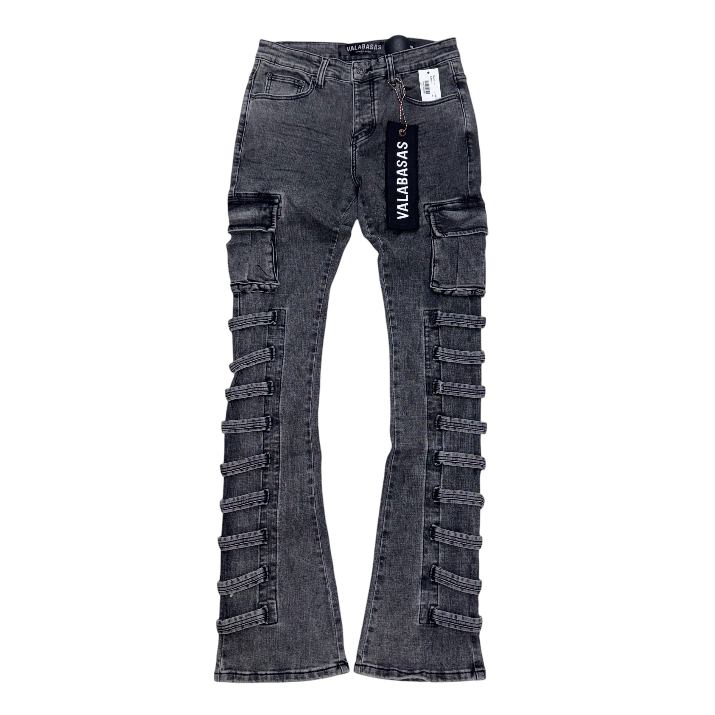 Valabasas Stacked Quantico Denim LT Grey