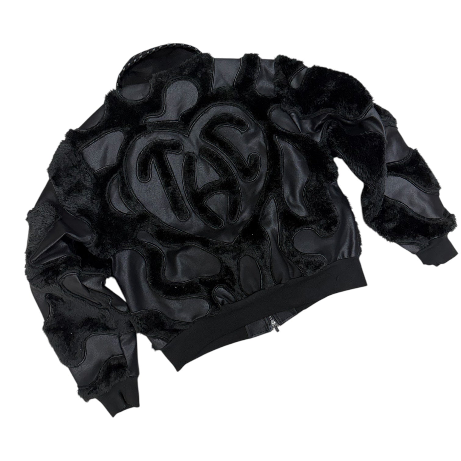 THC - Vegan Leather Jacket - Black