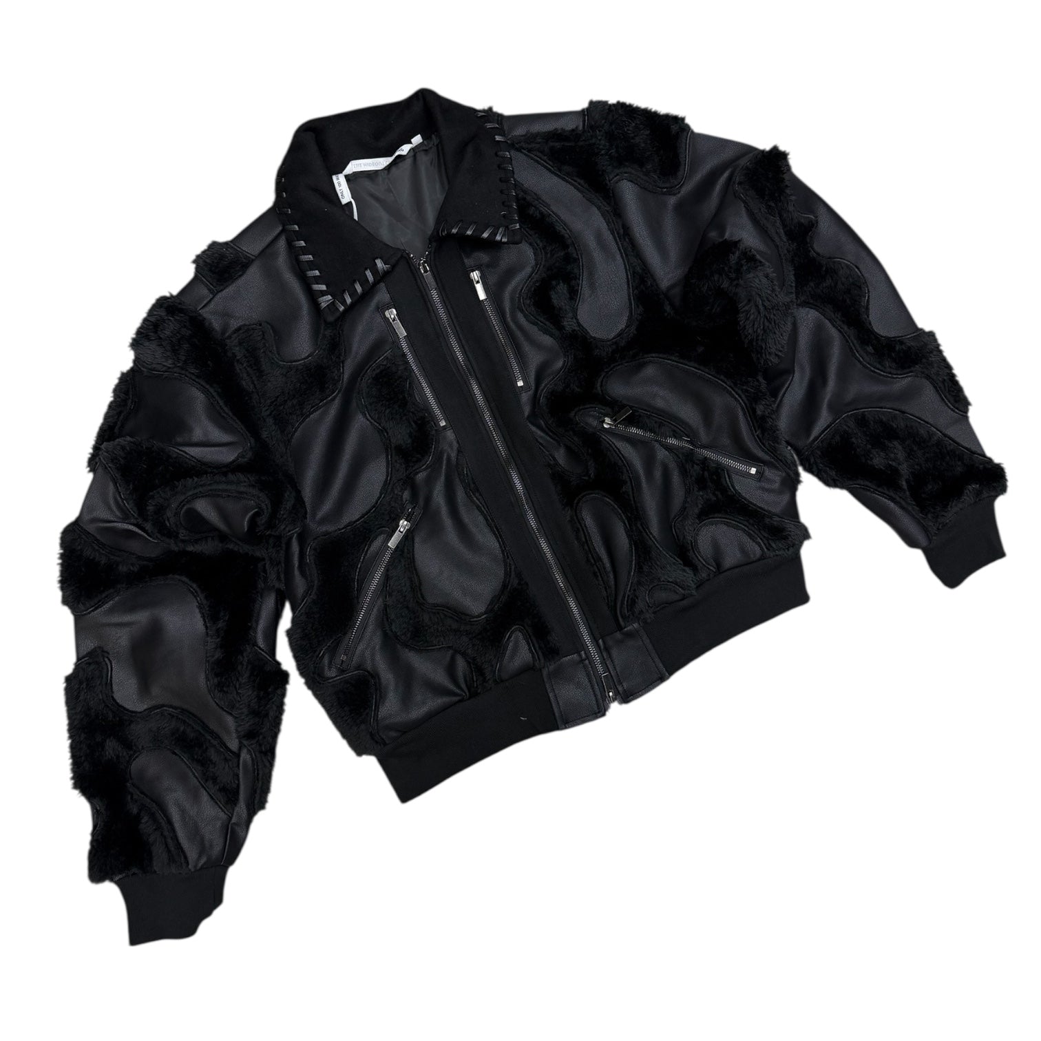 THC - Vegan Leather Jacket - Black
