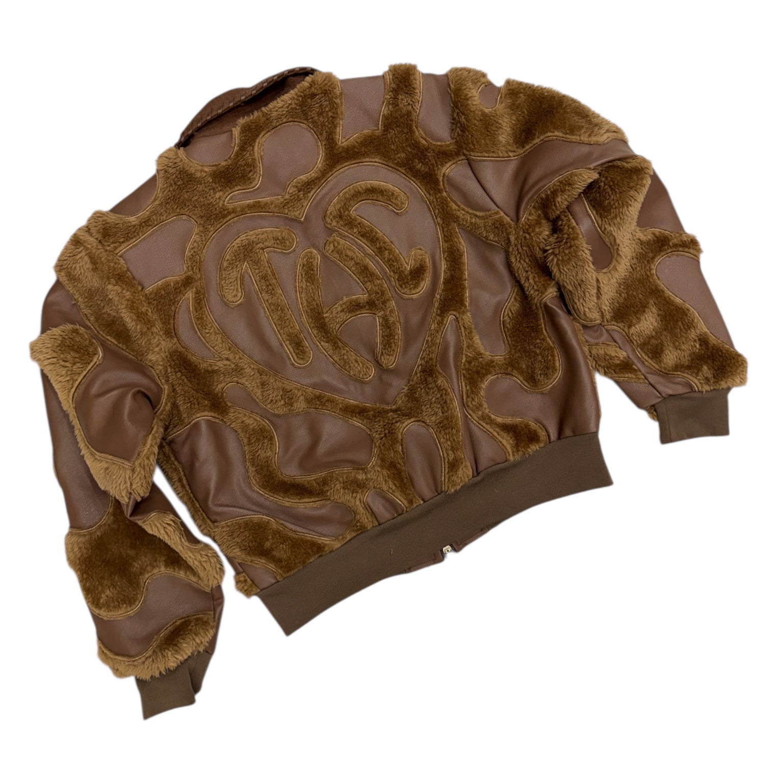 THC - Vegan Leather Jacket - Brown