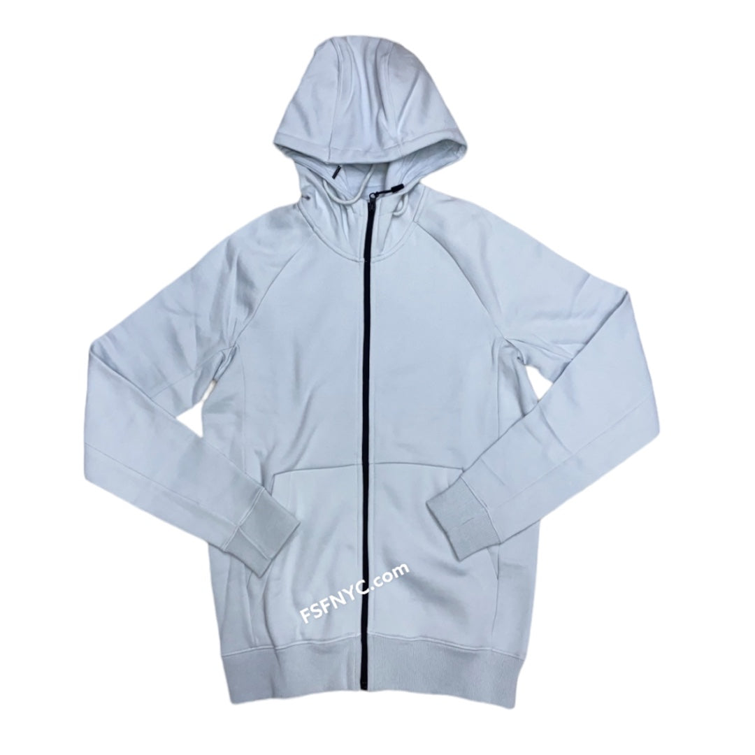 Jordan Craig Basic Fleece zip hood (ice blue )sky foam  8621h