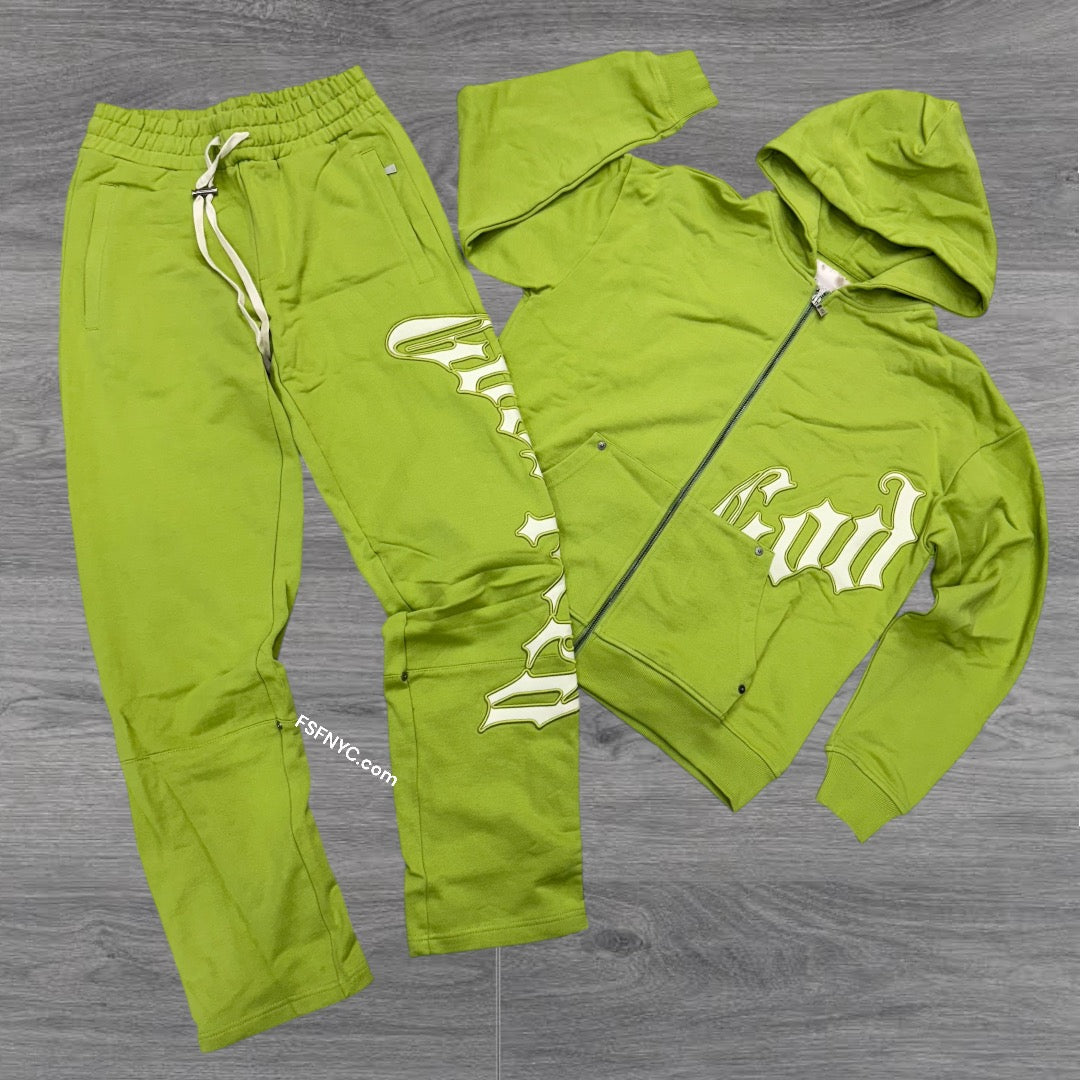 GodSpeed OG Logo Sweat Suit Green