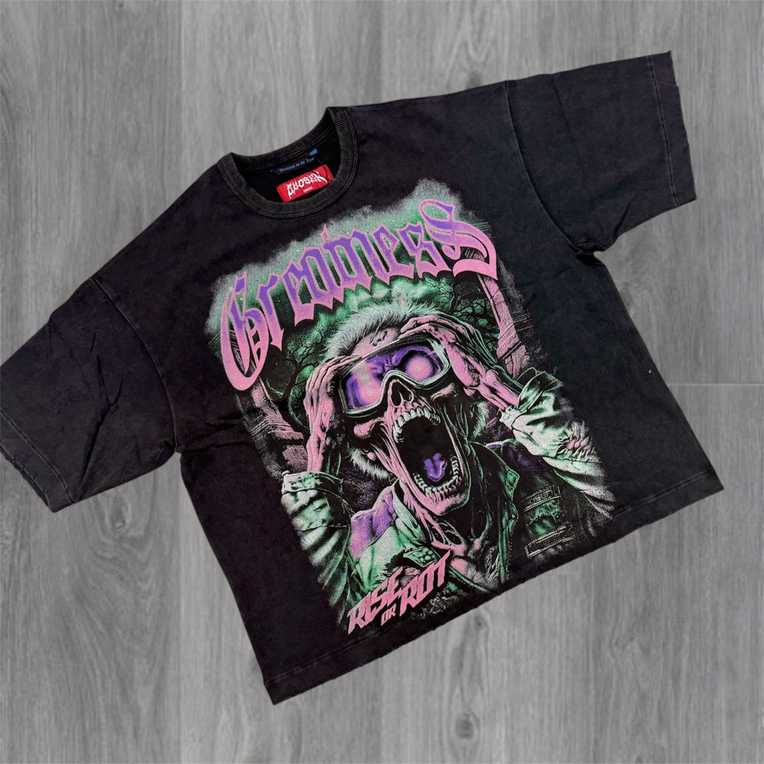 The Rise T-Shirt - Black - 6159