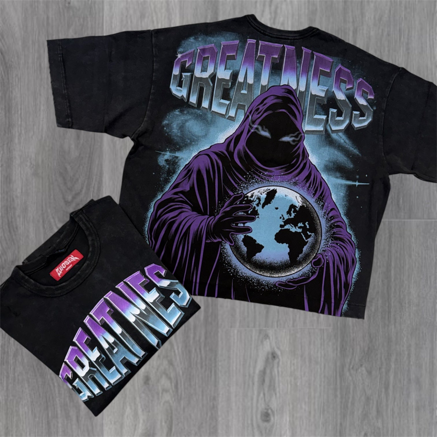Greatness T-Shirt - Black  - 6102
