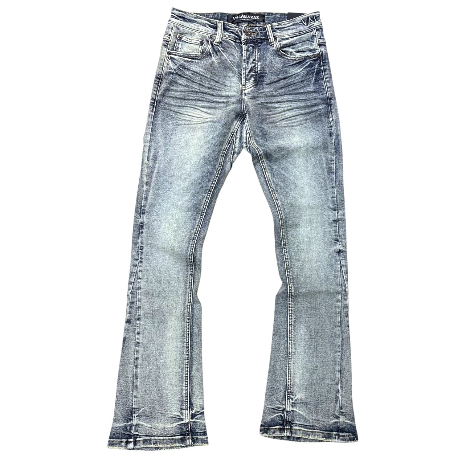 Valabasas - FAX Stacked Denim - LT Blue wash - 1004 zi