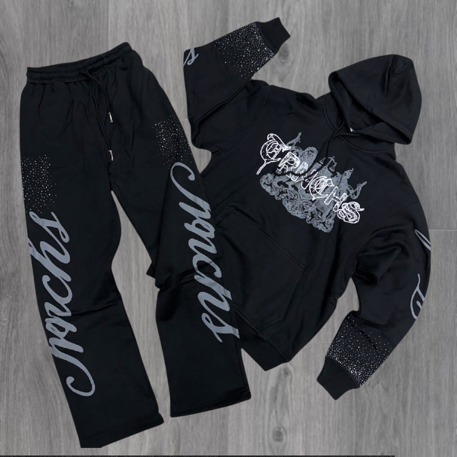 Trnchs - CODE Sweatsuit - BLK - 27