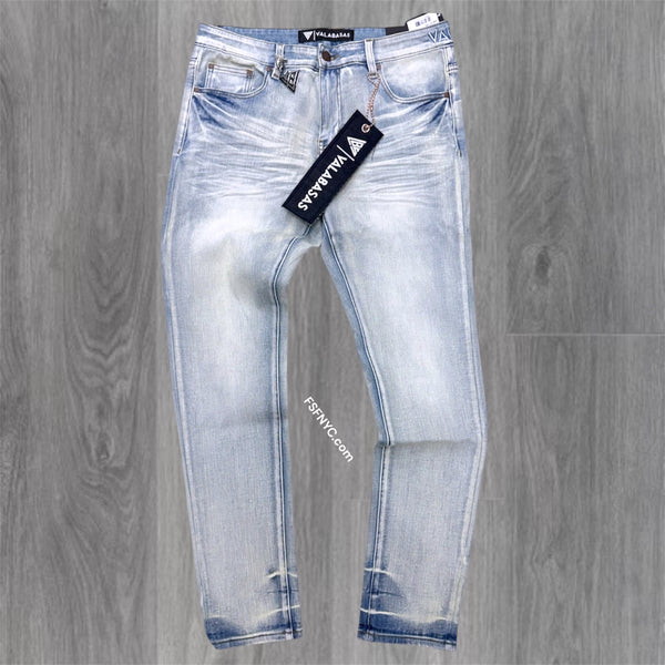Valabasas- MR Slim Plain Denim - L.wash - 1004