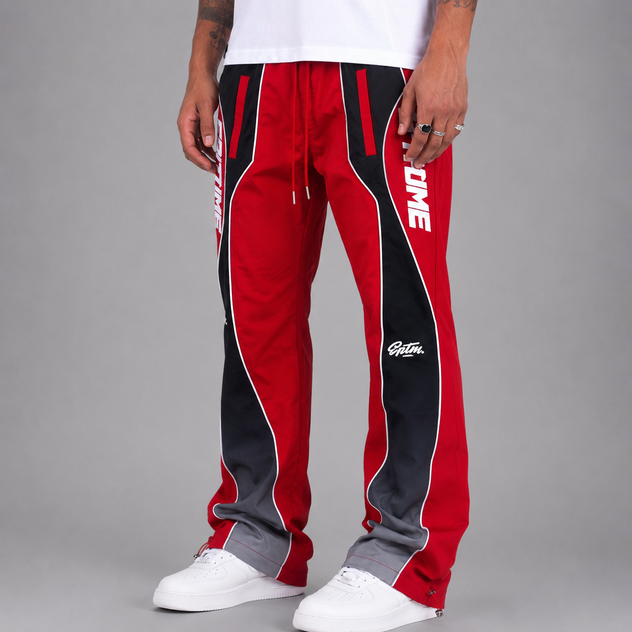 EPTM - LUNE Windbreaker Pants - RED