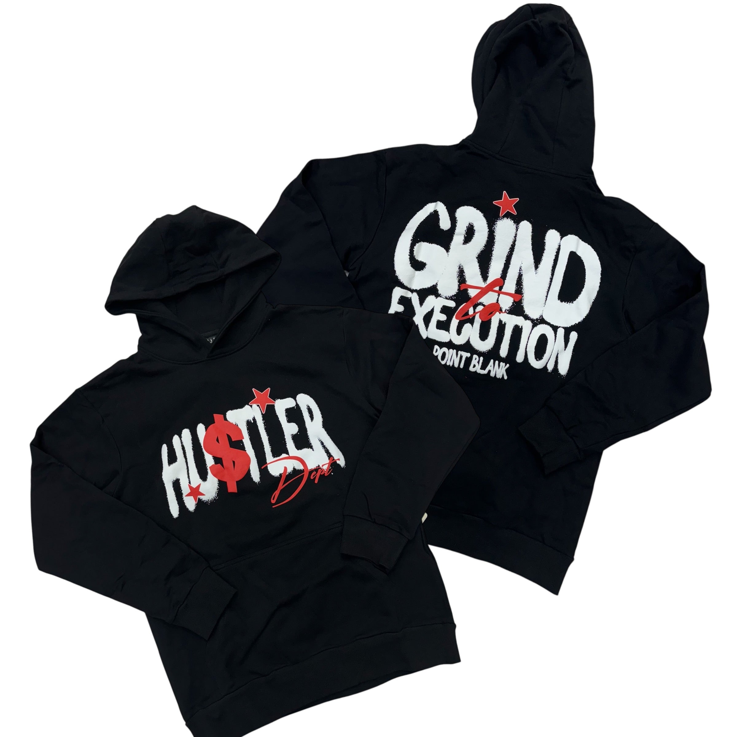 Point Blank Hustler Grind Hoodie black