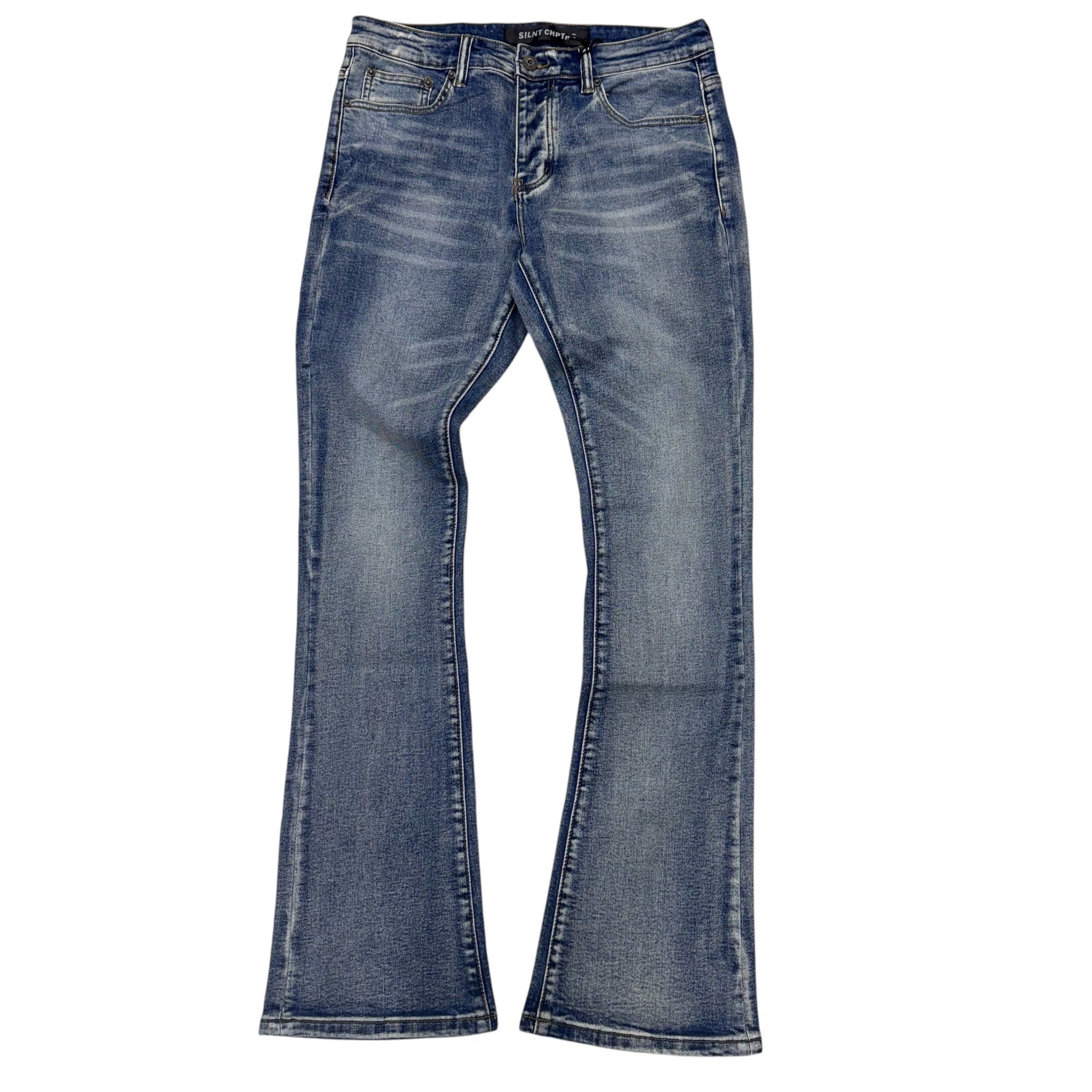 Silnt Chptrs Stacked Medium Blue Washed 003