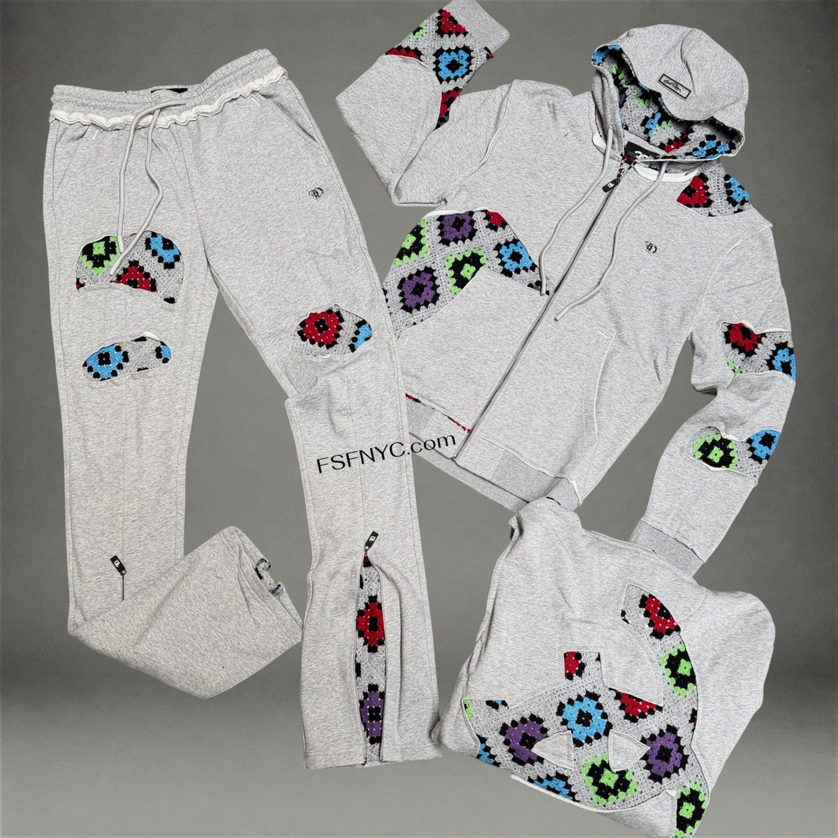 FO - Stacked Chamz Sweat suit - Grey - 5709