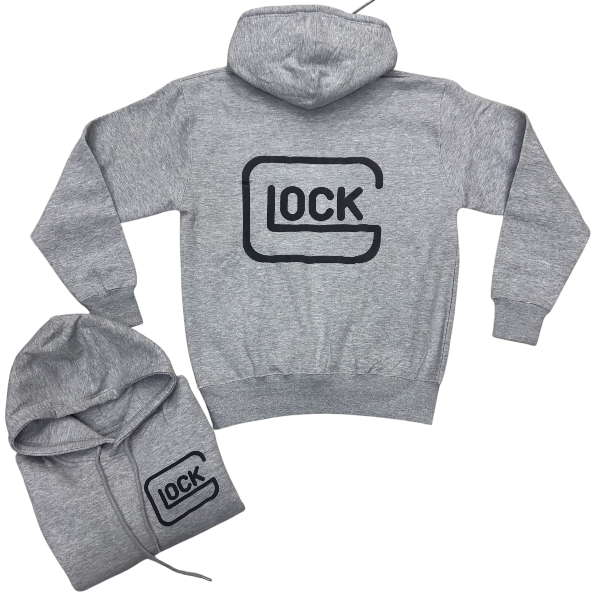 Point Blank Glock Grey Hoodie