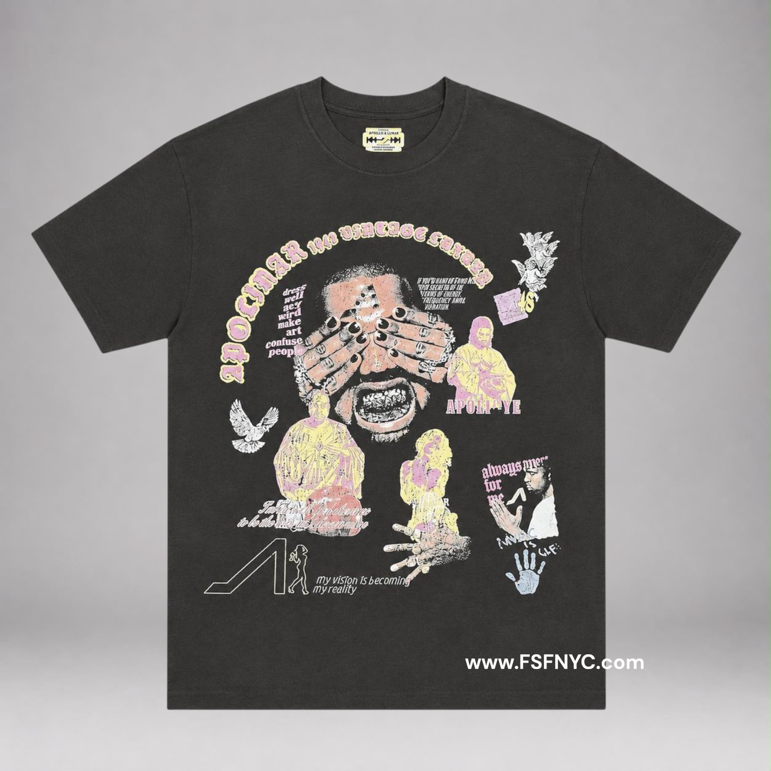 Apolinar - Go West Black T-Shirt