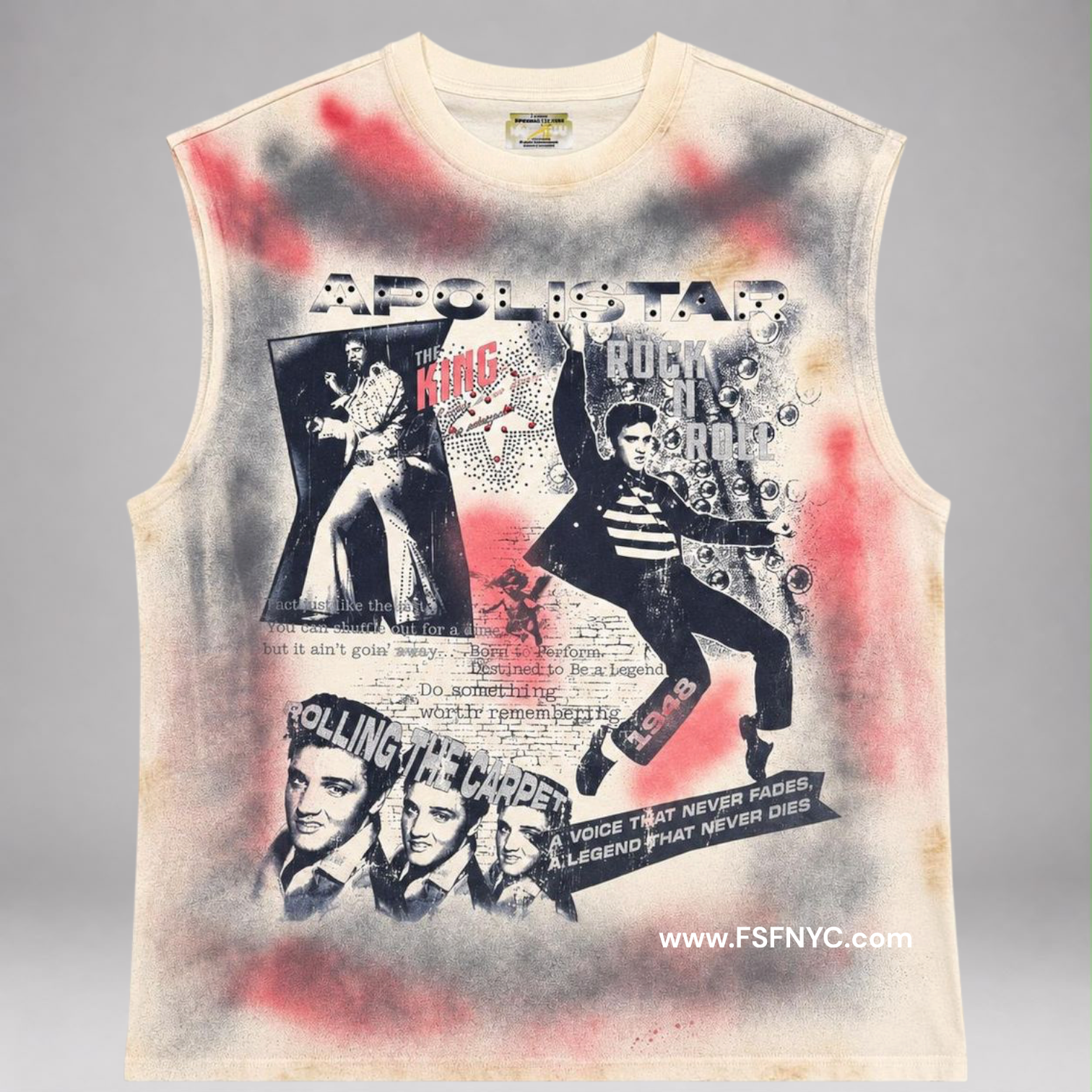 Apolinar - JailHouse Rock Crème Sleeveless
