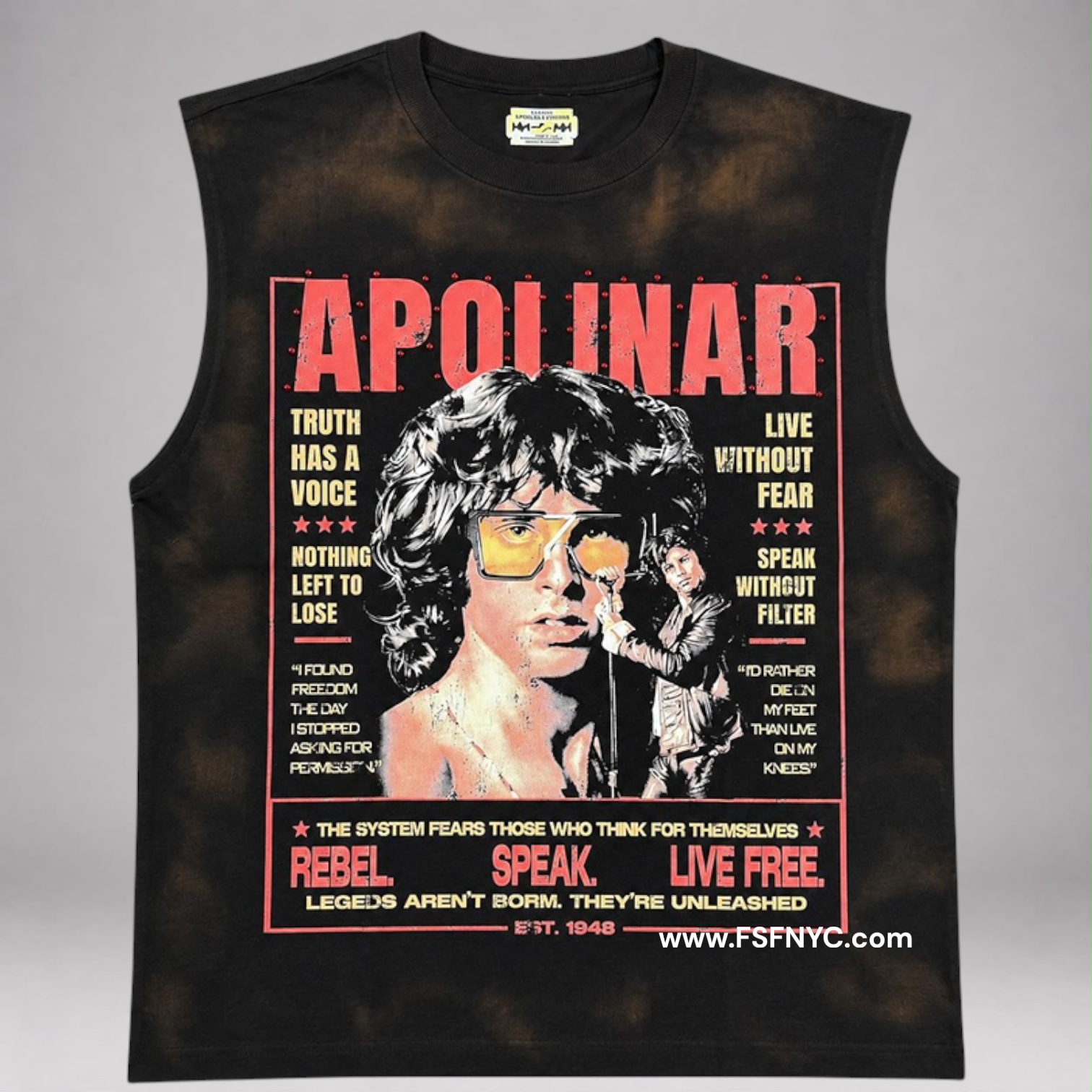 Apolinar - Morrison Vintage Black Sleeveless
