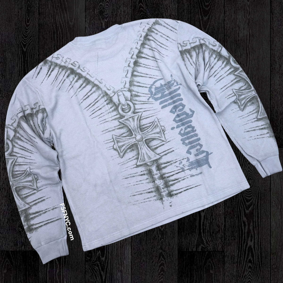 R - Iron Thermal Crew - Stone Blue 201