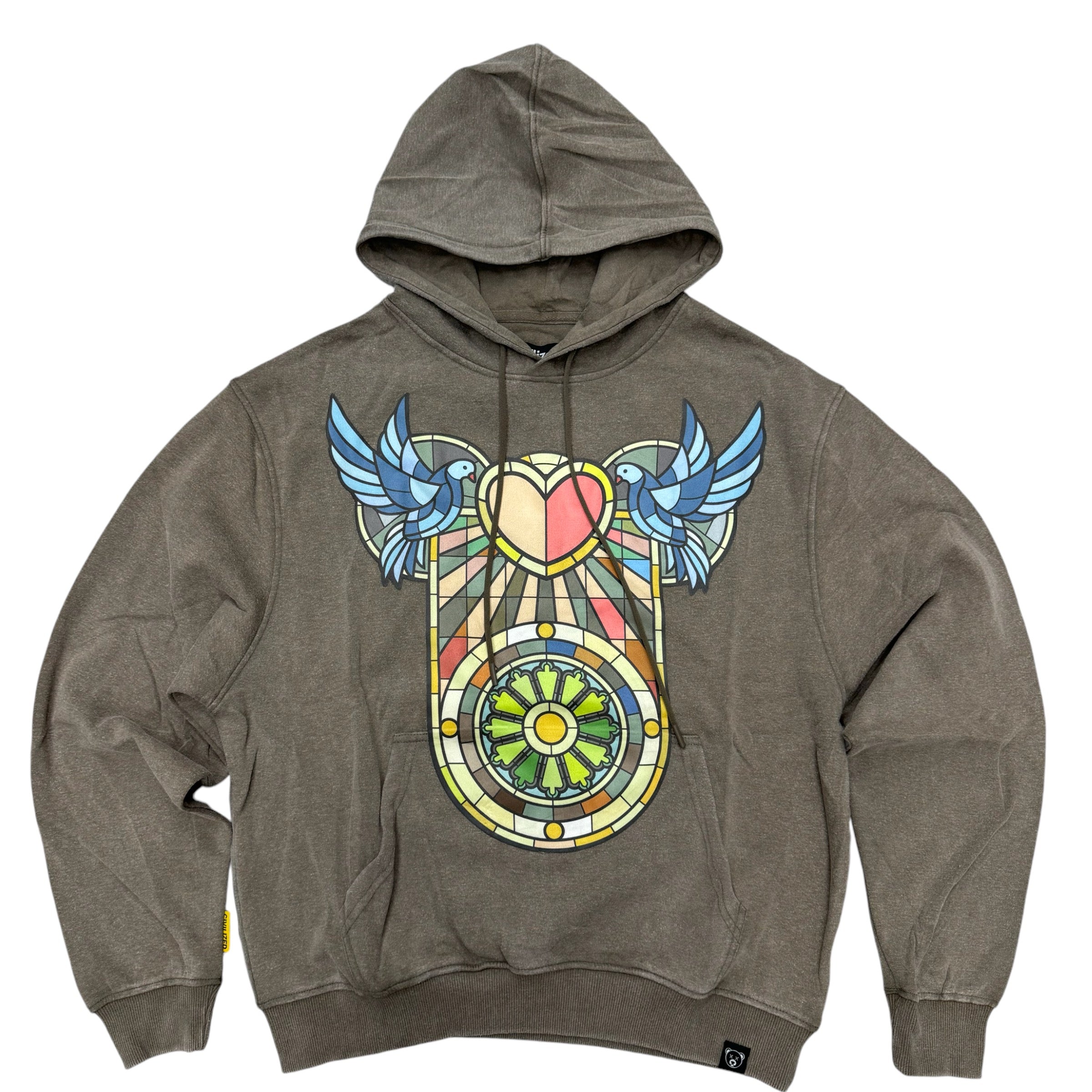 Civil Love Bird Hoodie Soil 5579