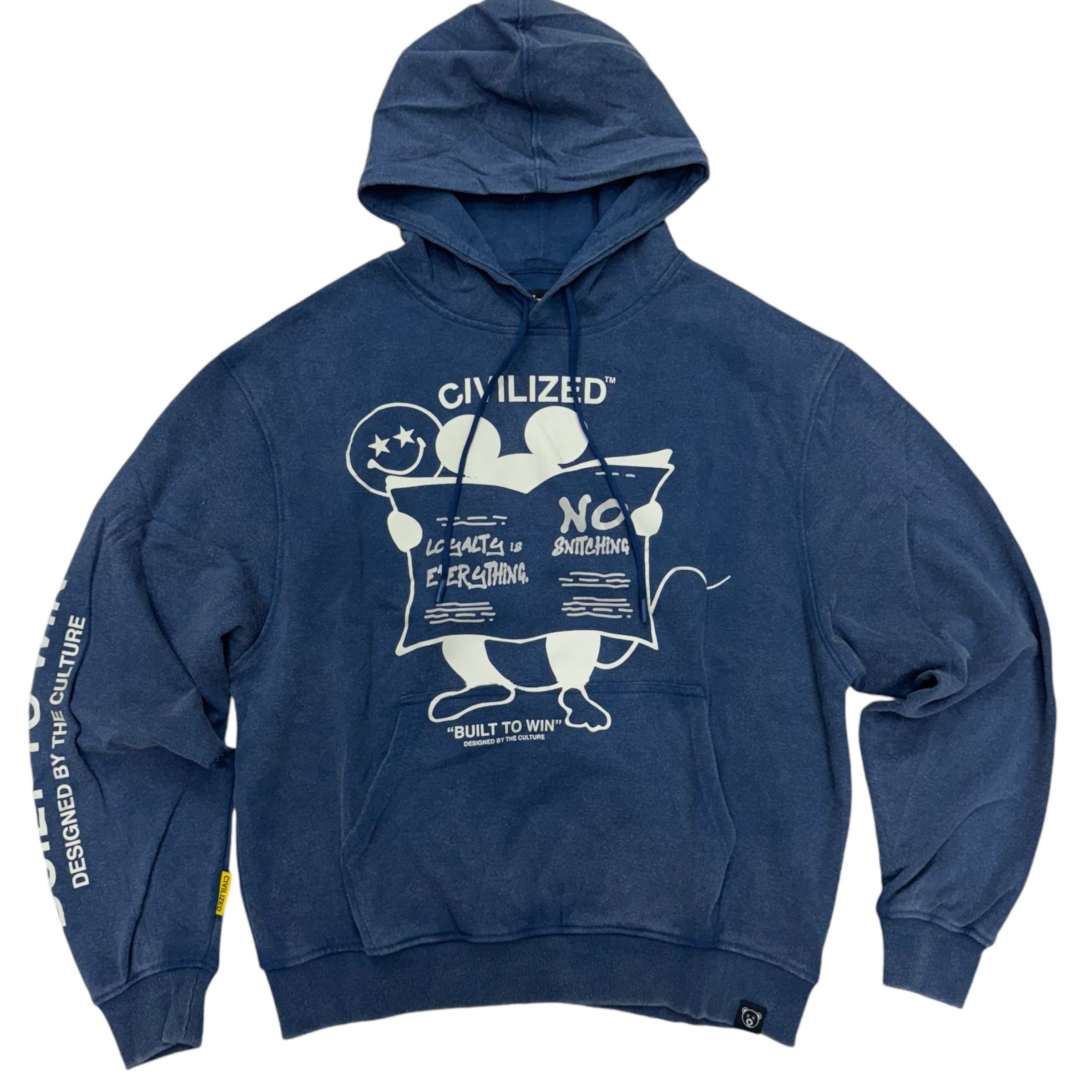 Civil Loyalty Hoodie Dk Blue 5699