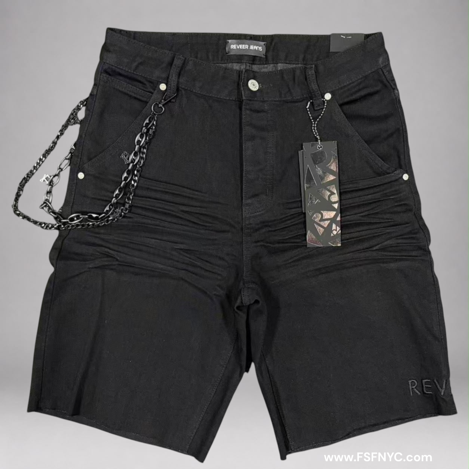 Reveer - Core Jean Shorts - Jet Black