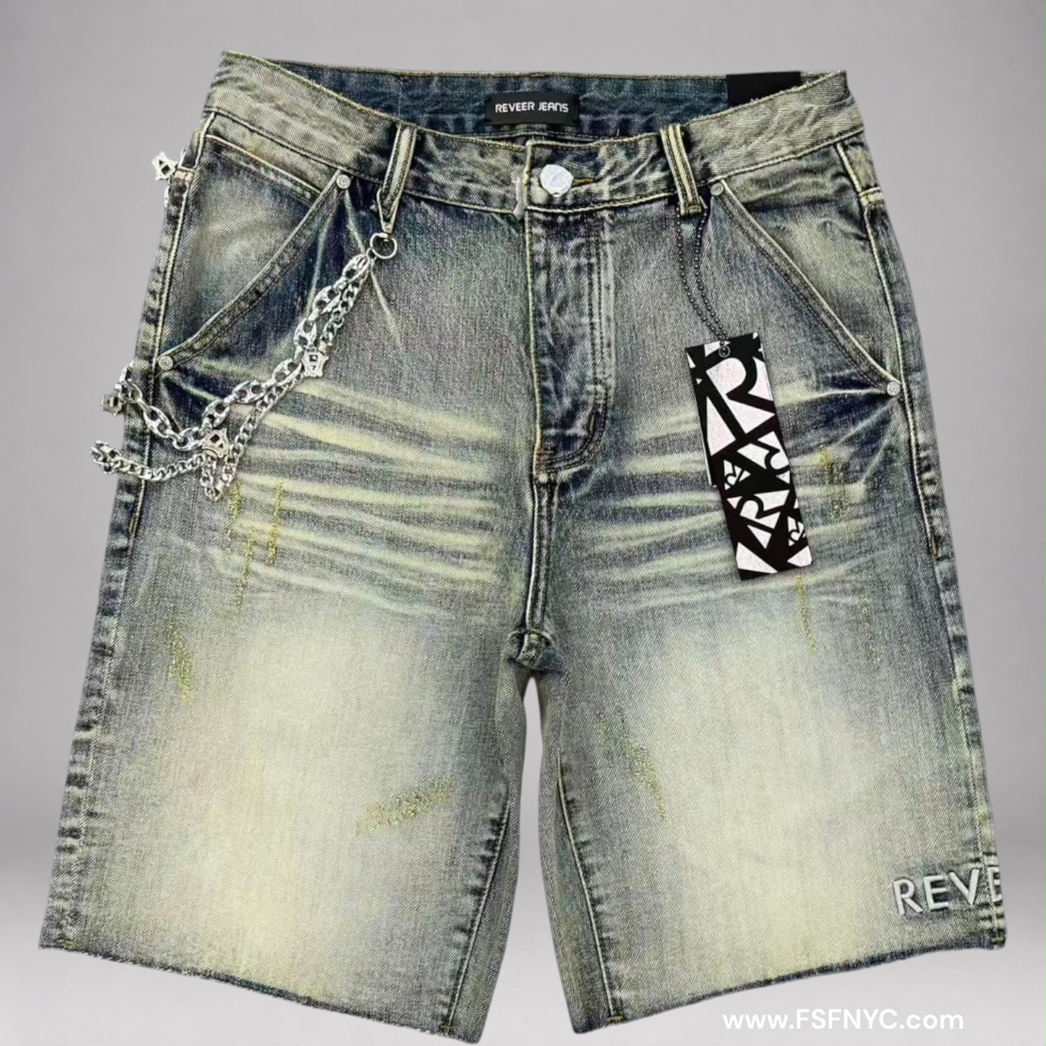 Reveer - Core Jean Shorts - Vintage Blue