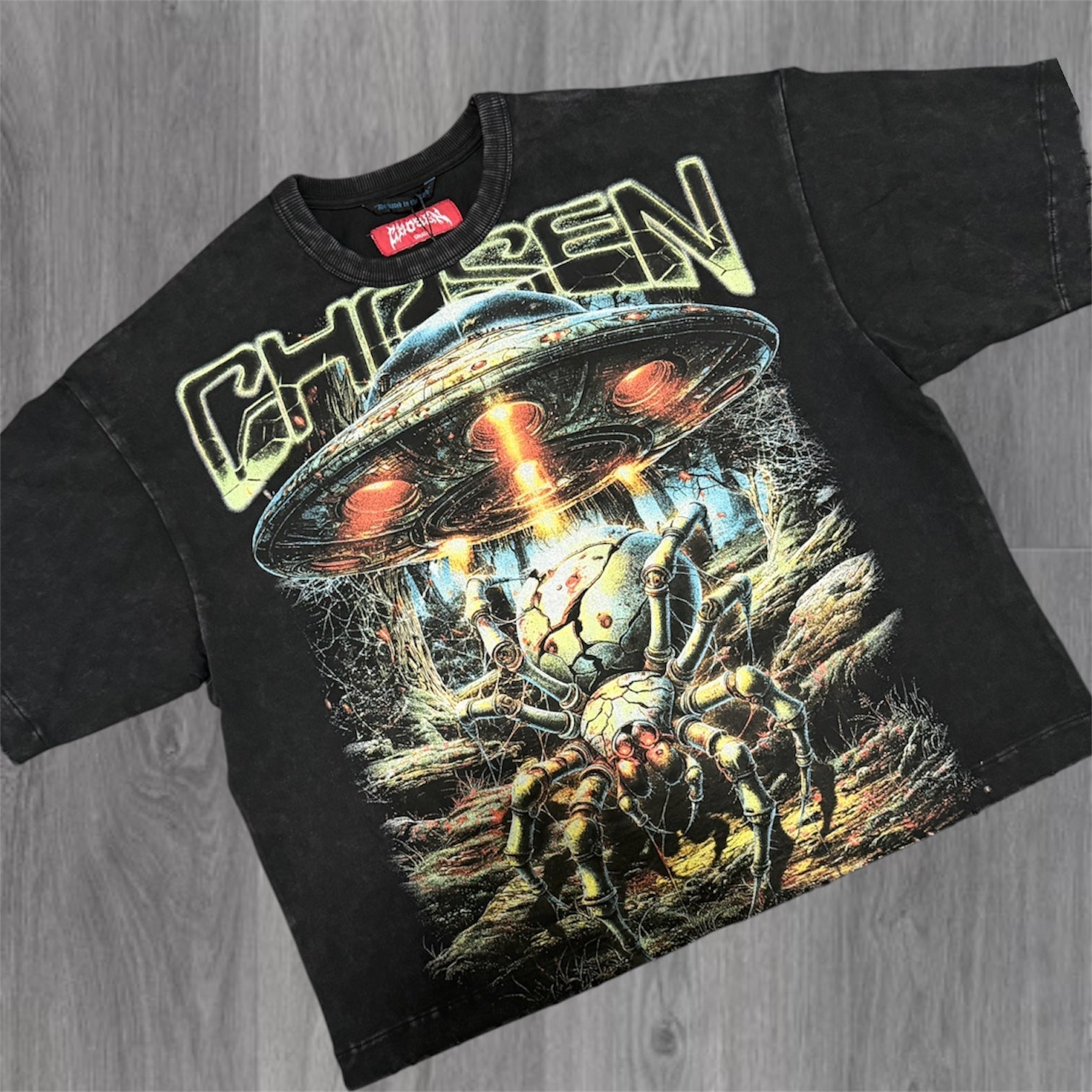 The Machine Graphic T-shirt - Black - 6157