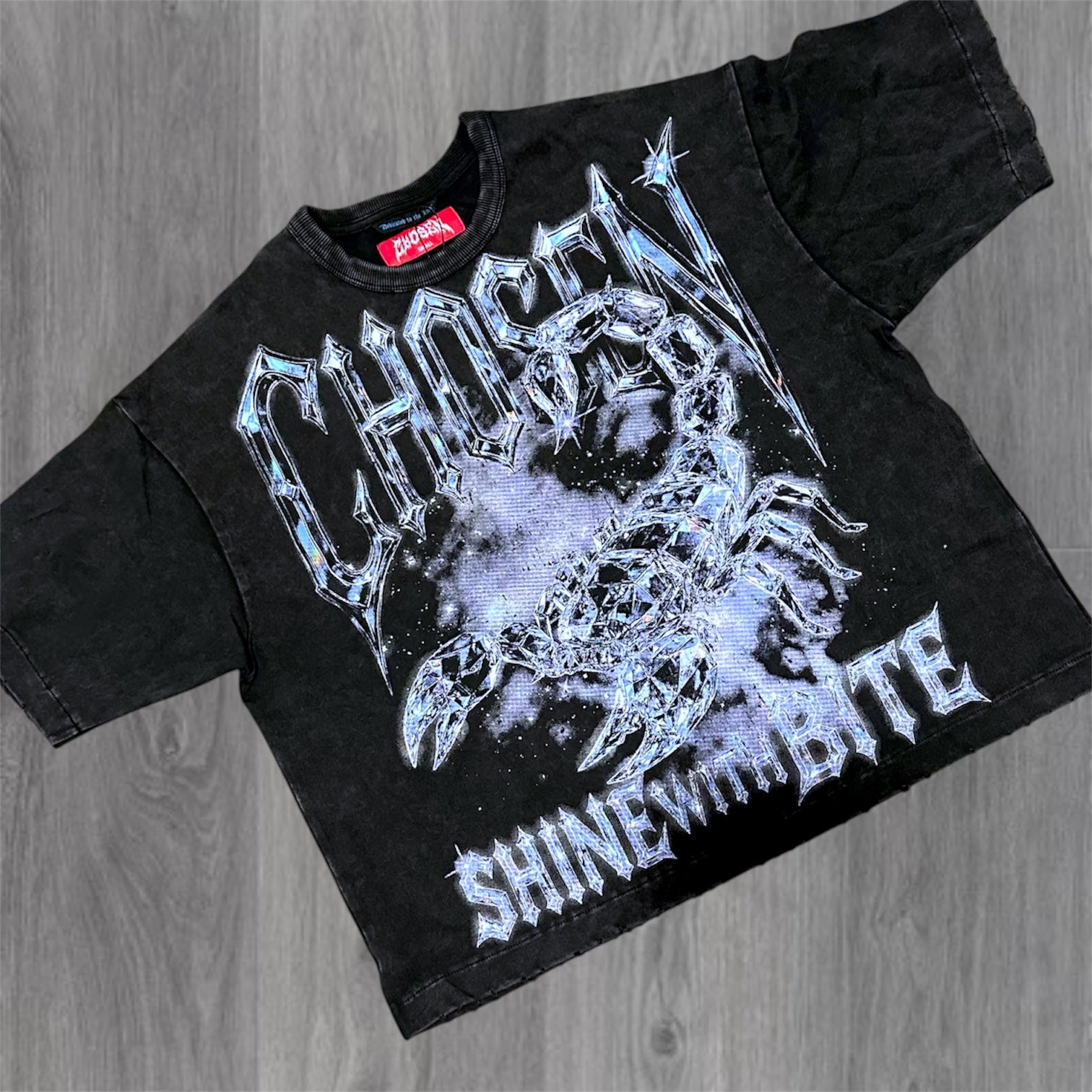 Shine With Bite T-shirt - Black- 6121