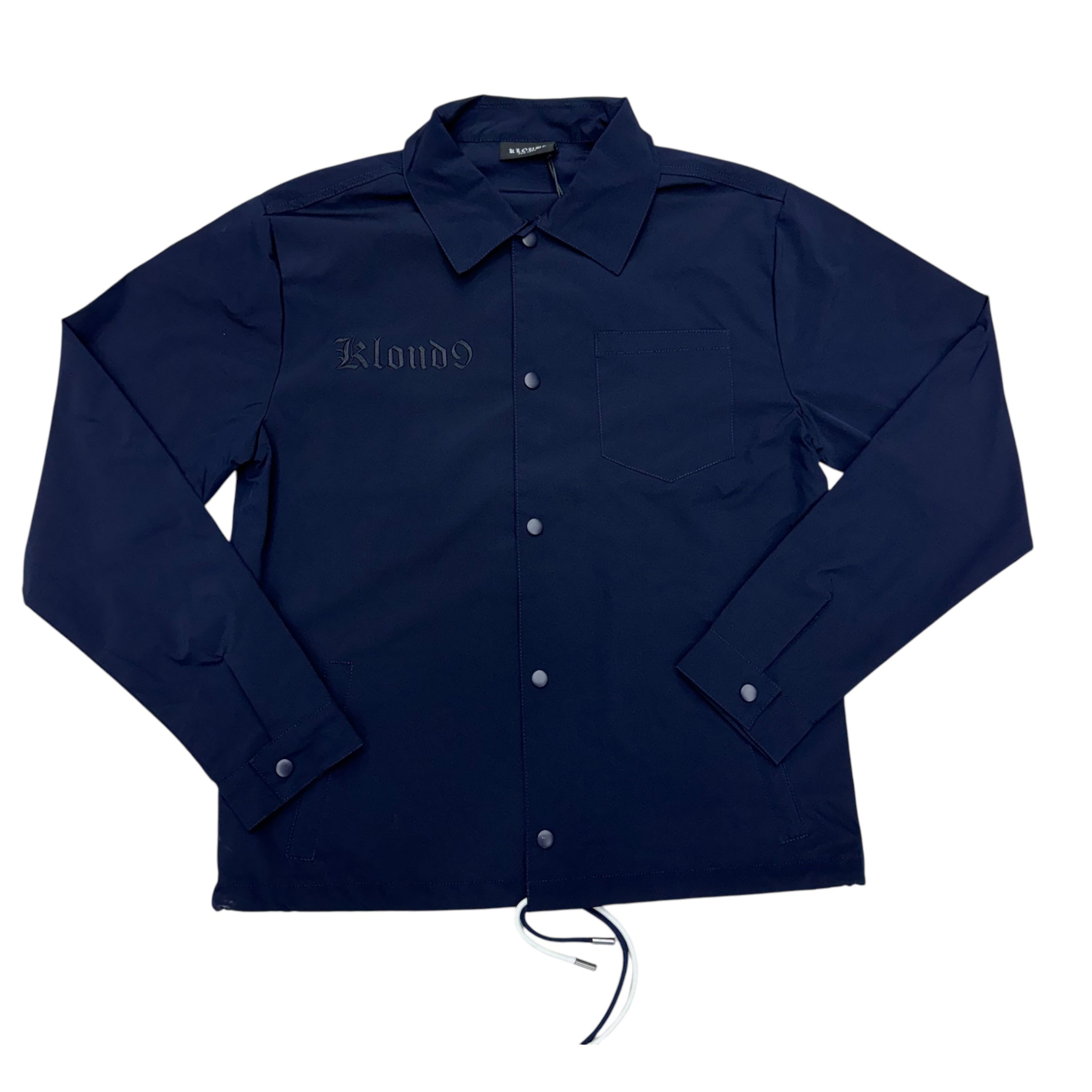 Kloud  Nylon Coach Jacket Navy j24209 j24208