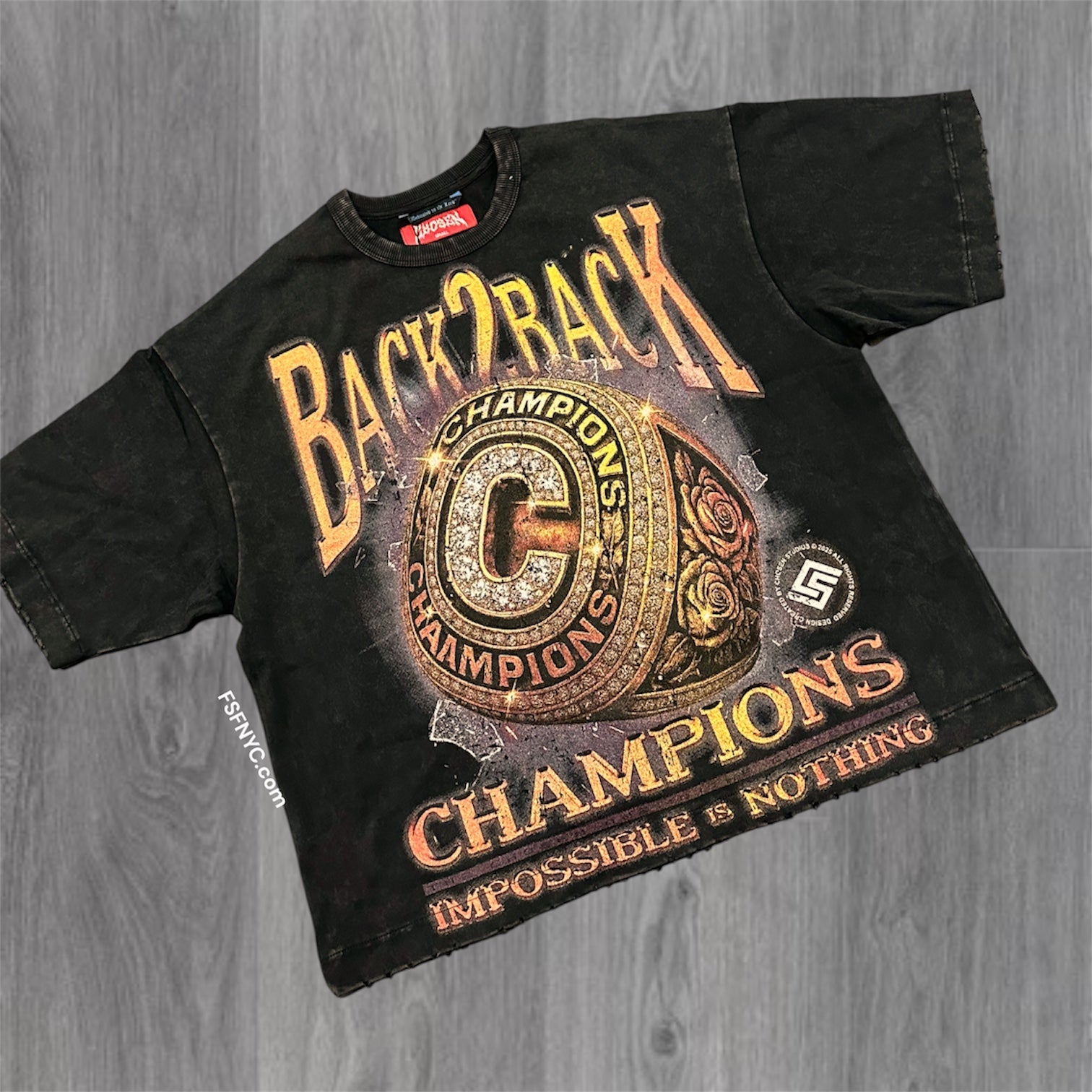 Impossible Is Nothing T-shirt - Black - 6125