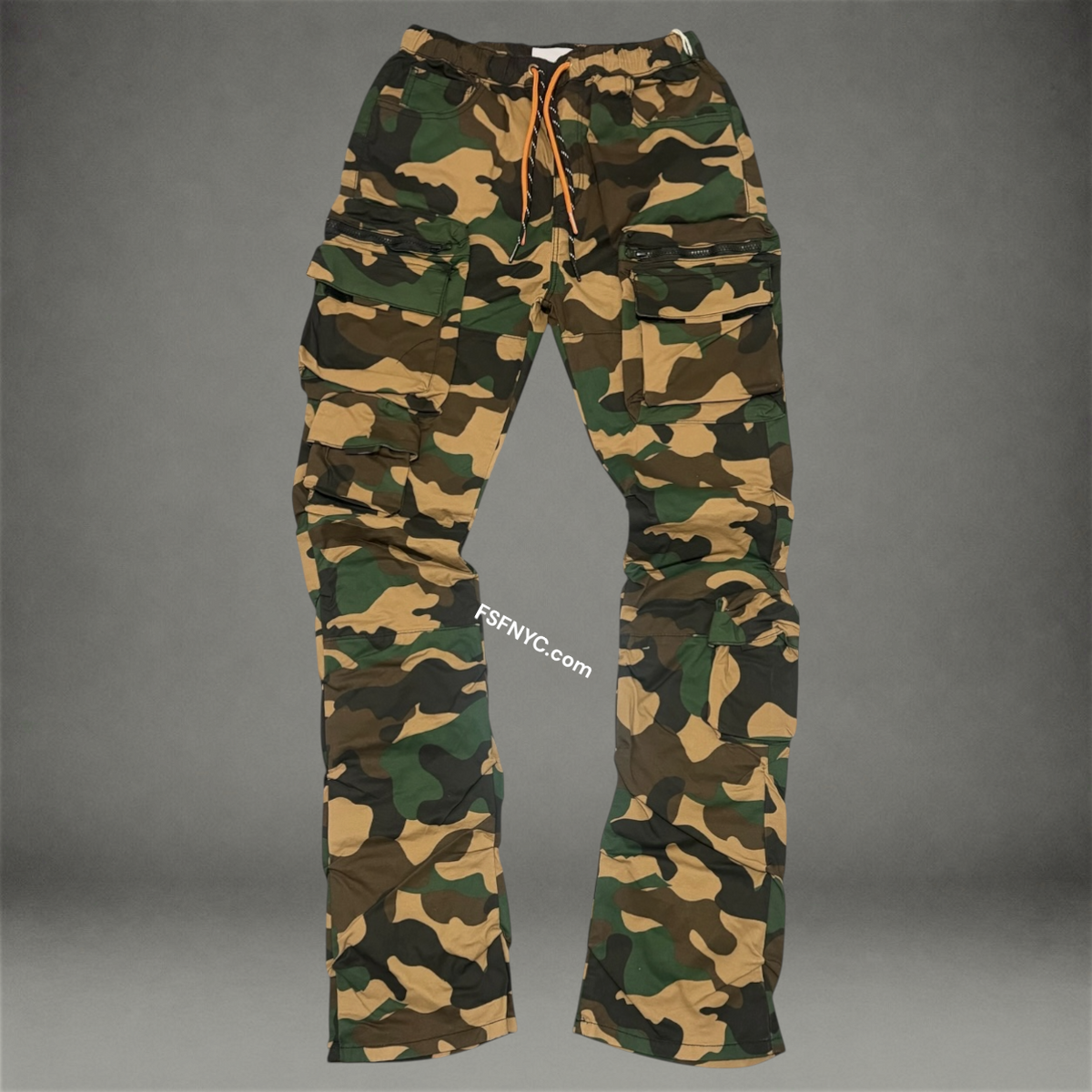 Narr - Stacked Cargo Pants -  Woodland - 432