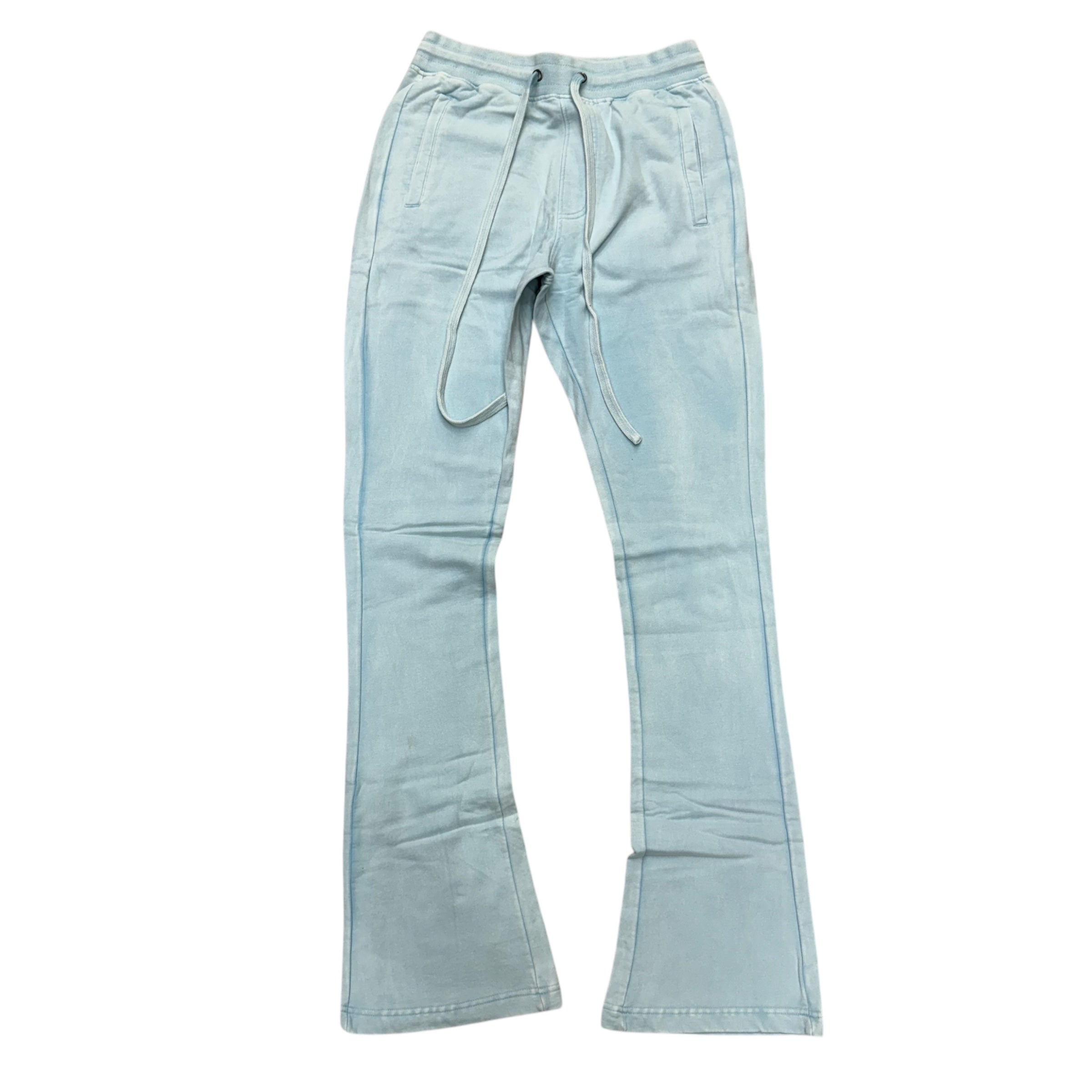 RS Stacked Acid Wash Sweats Sky Blue 401