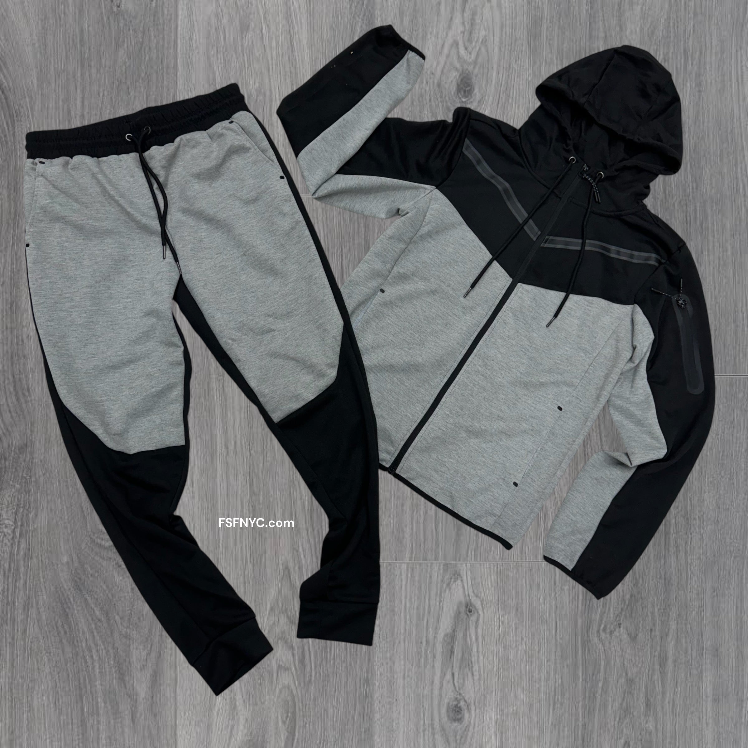 Republic Tech 2 Tone Set Black Grey