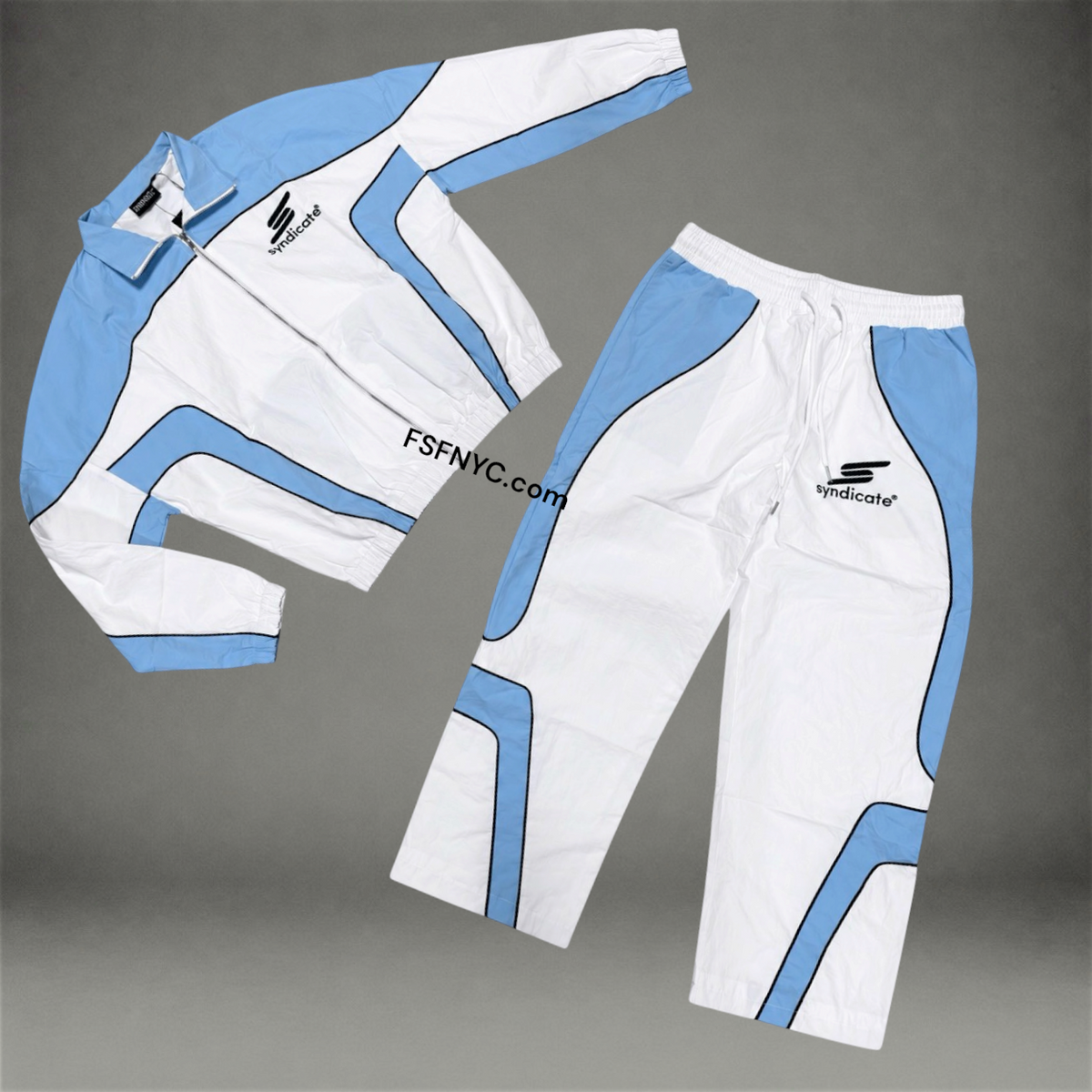 SYN - Nylon 3 Set - Cream/Blue