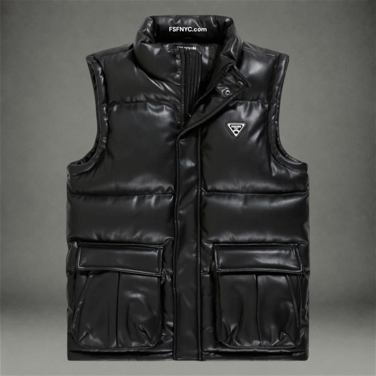JC - Vest PU Puffer SYIP - Black - 9384V