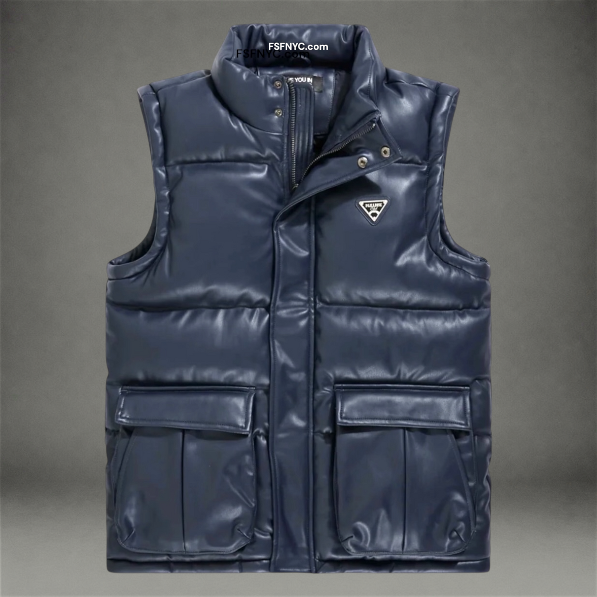 JC - Vest PU Puffer SYIP - Navy - 9384V