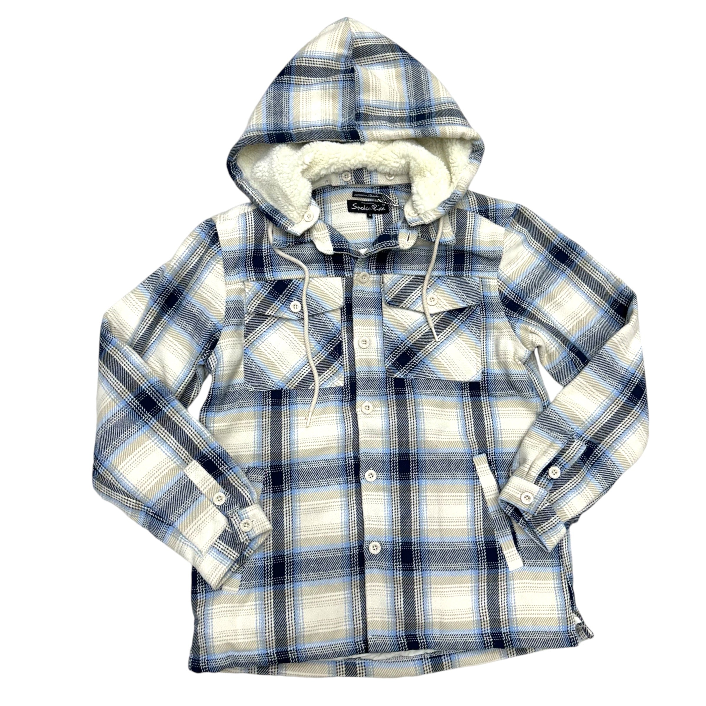 Rise Quilted Hood shacket Cascade 24686