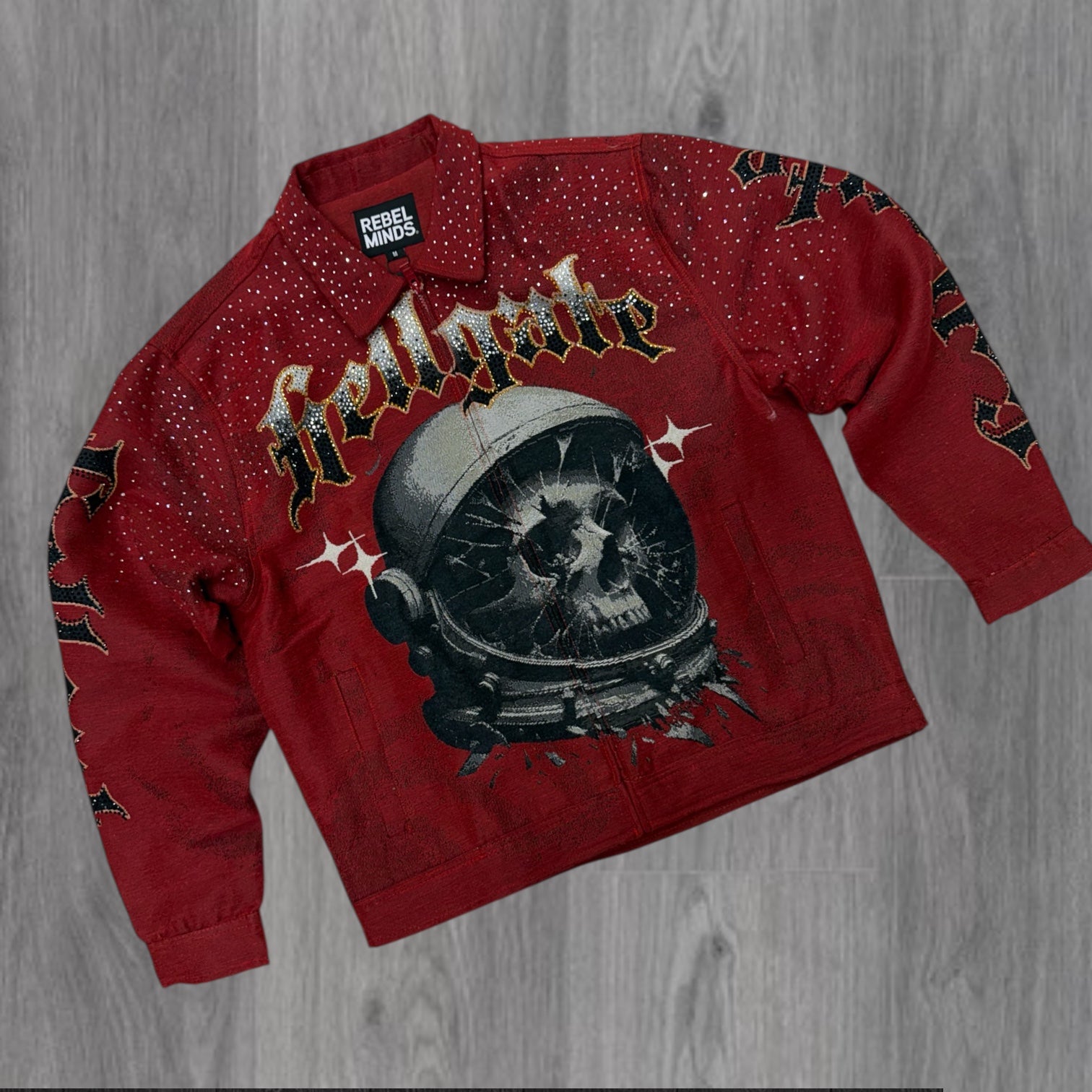 Rebel - HELLGATE Tapestry Lt Jacket - Red - 557