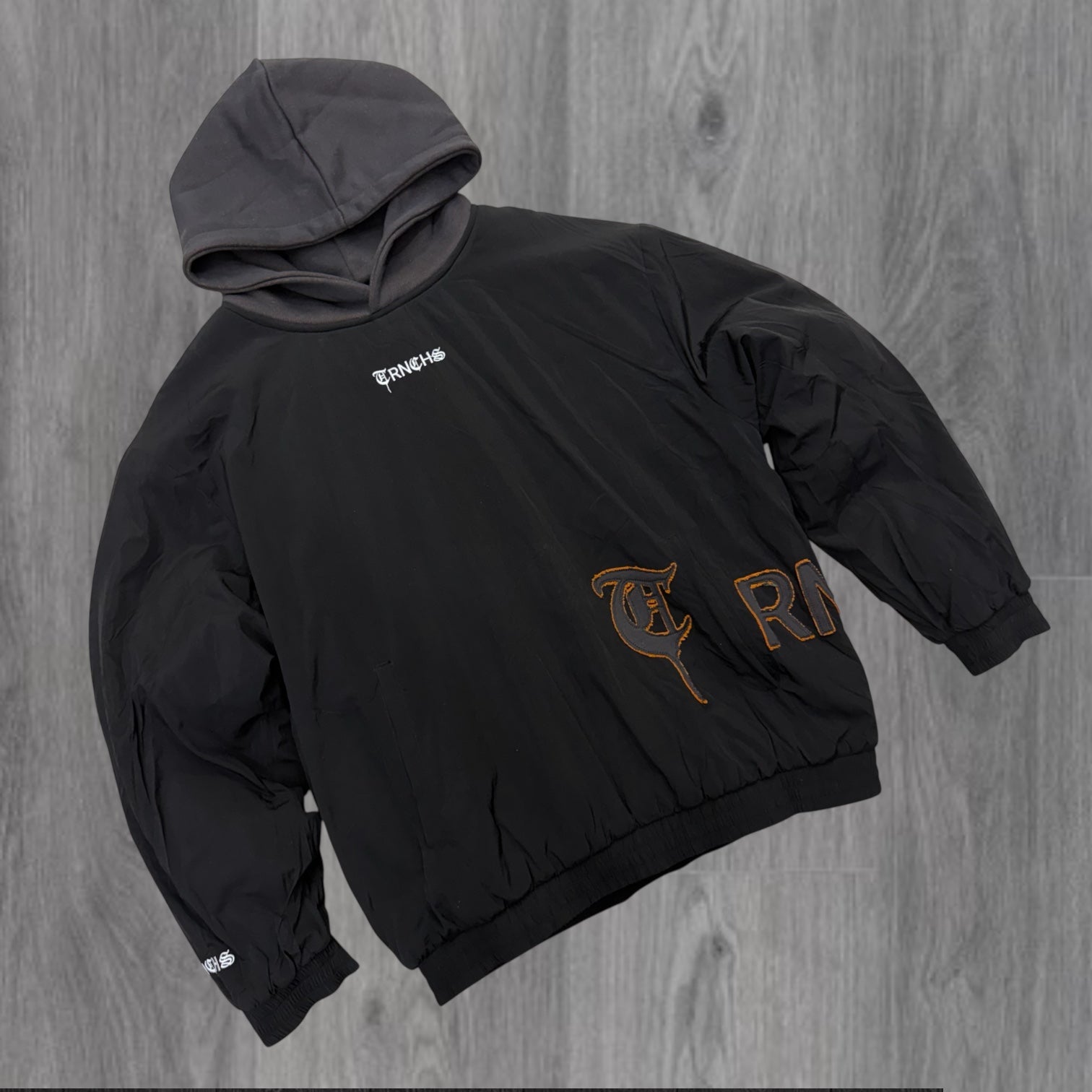 Trnchs - HEAVEN'S ARMOR Hoodie Jacket- Black - 2511