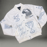 Legends Forever Light Suede Jacket - White 749