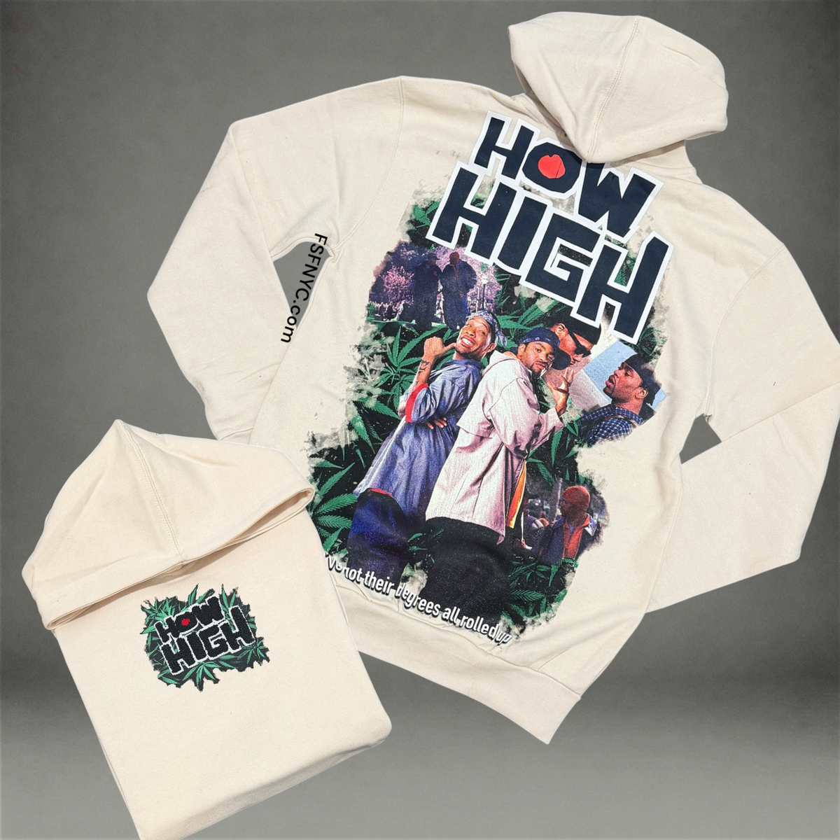 How High Hoodie - Tan 092