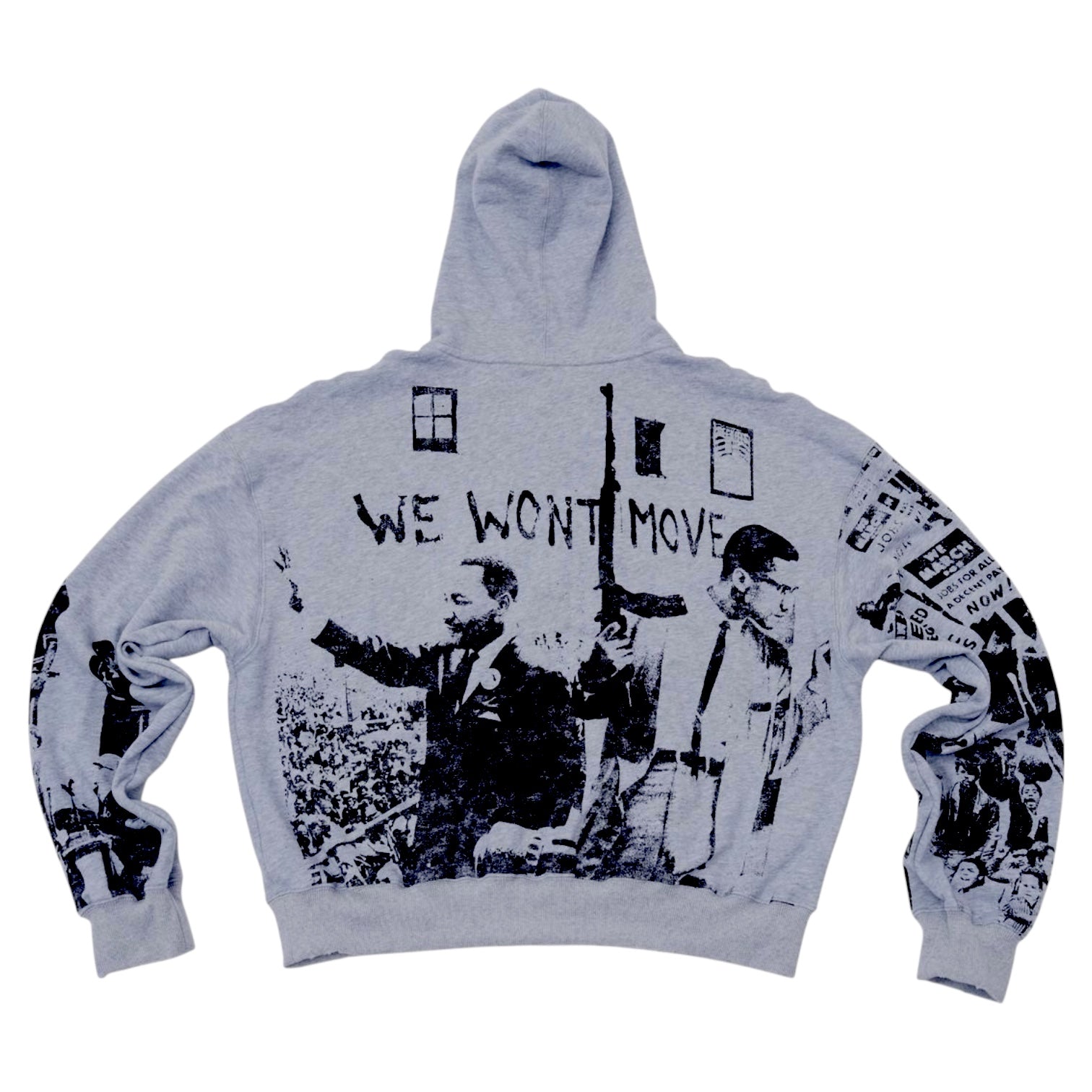 Concept - REVOLT Zip up Hoodie - Grey - 15