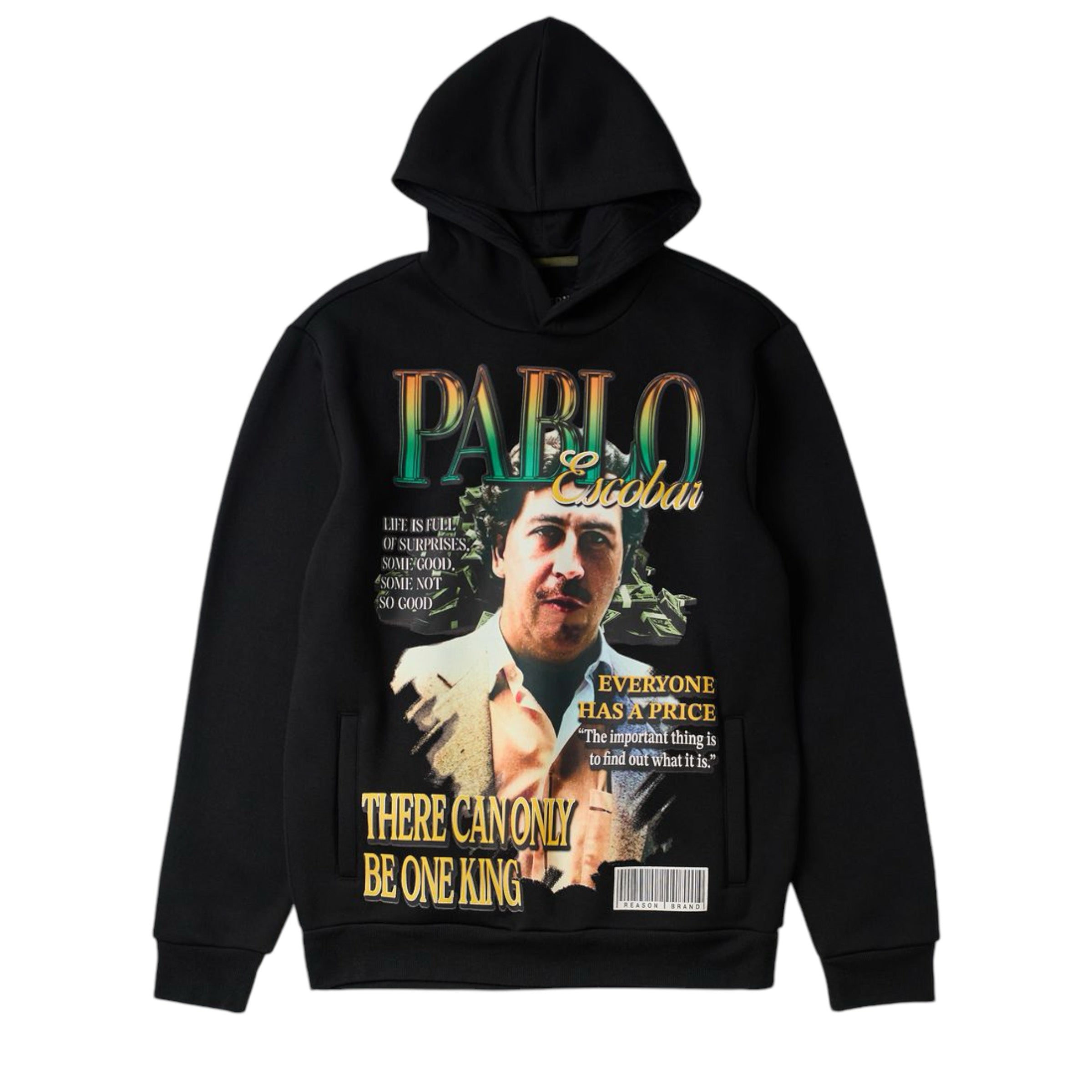 Reason Pablo Cover Hoodie Black F428