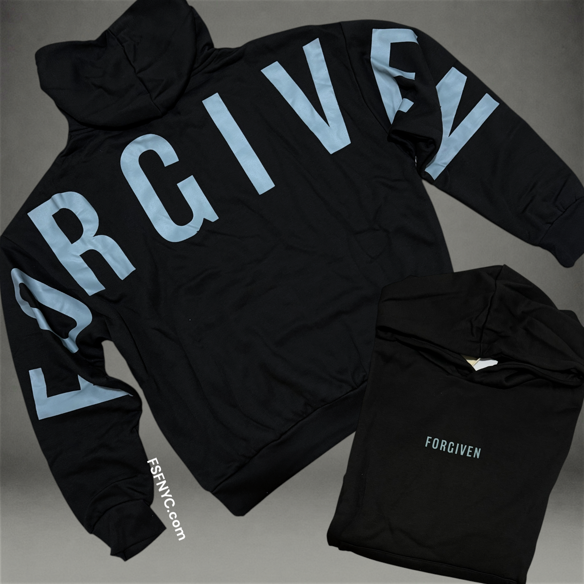 Forgiven Hoodie - Black 201
