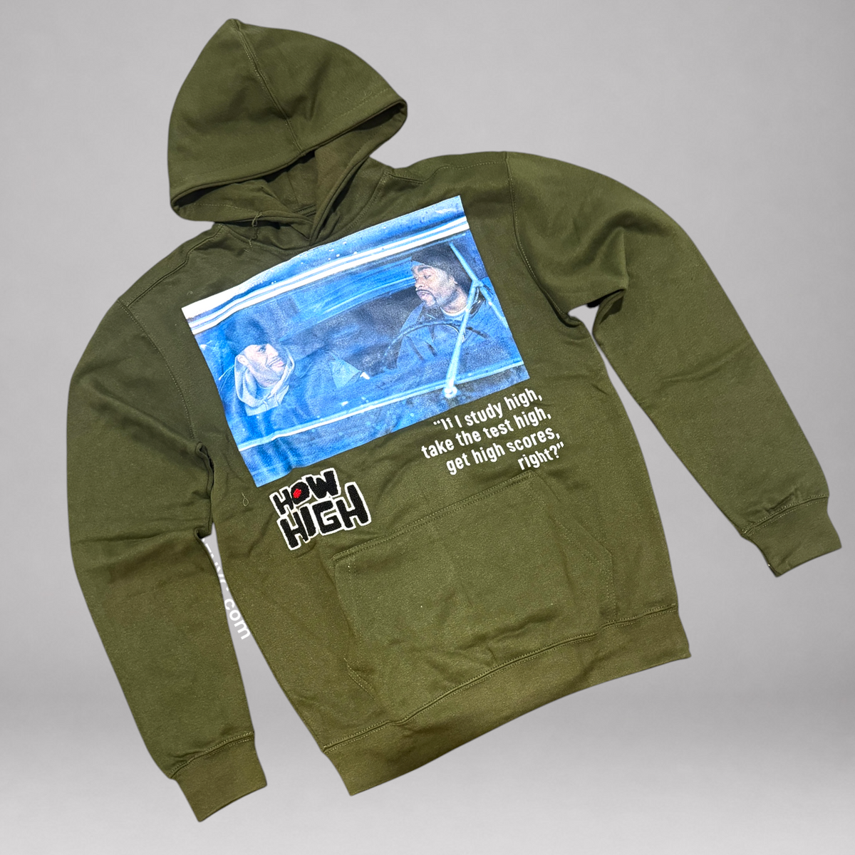How High Hoodie - Green 091
