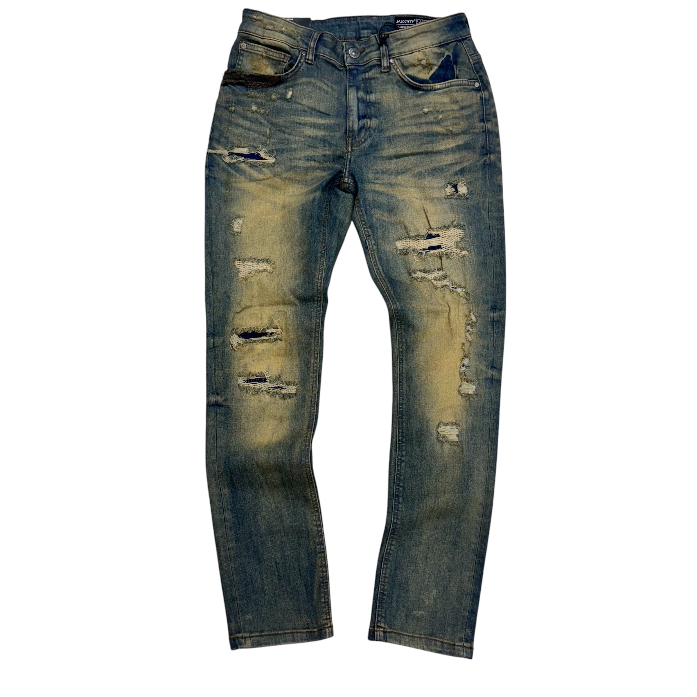 Mischief distress Skinny Timber denim 80384