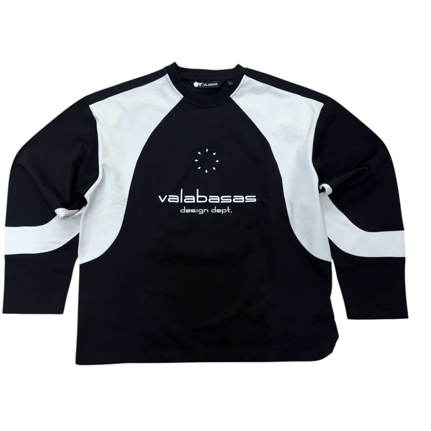 Valabasas-  system long sleeve  Crew - black -1015 zi