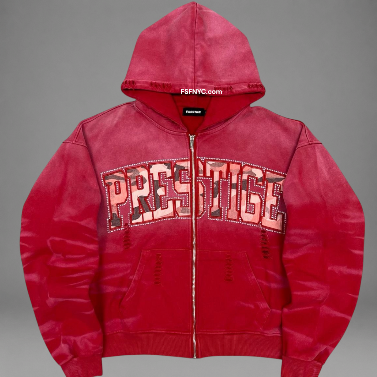 Prestige- Eclipse Hoodie - Red