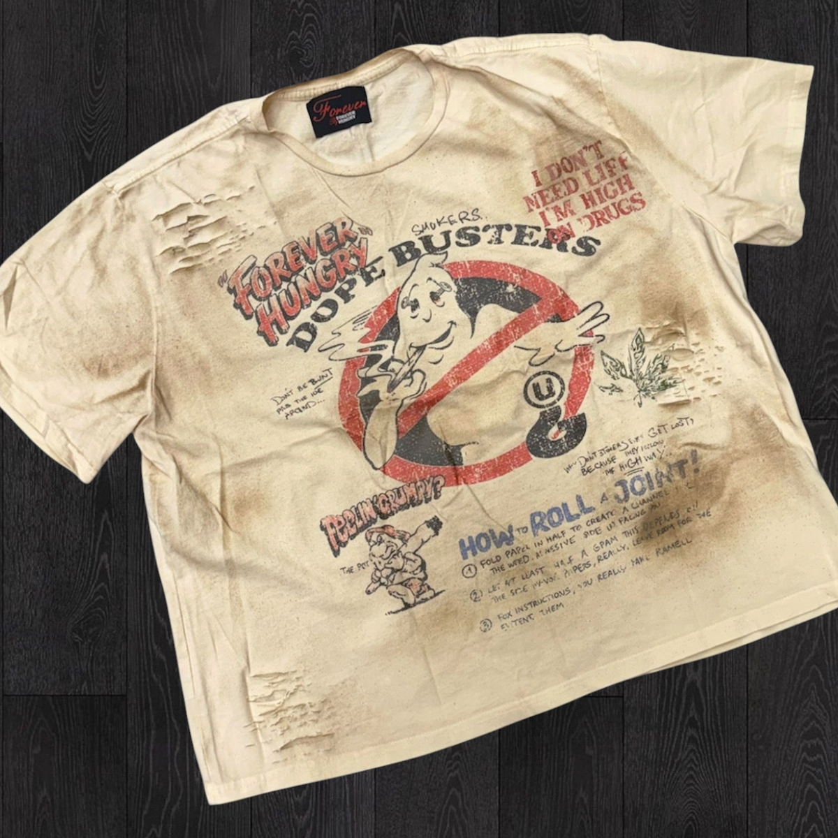 Forever - Ghostbusters Tee - Beige