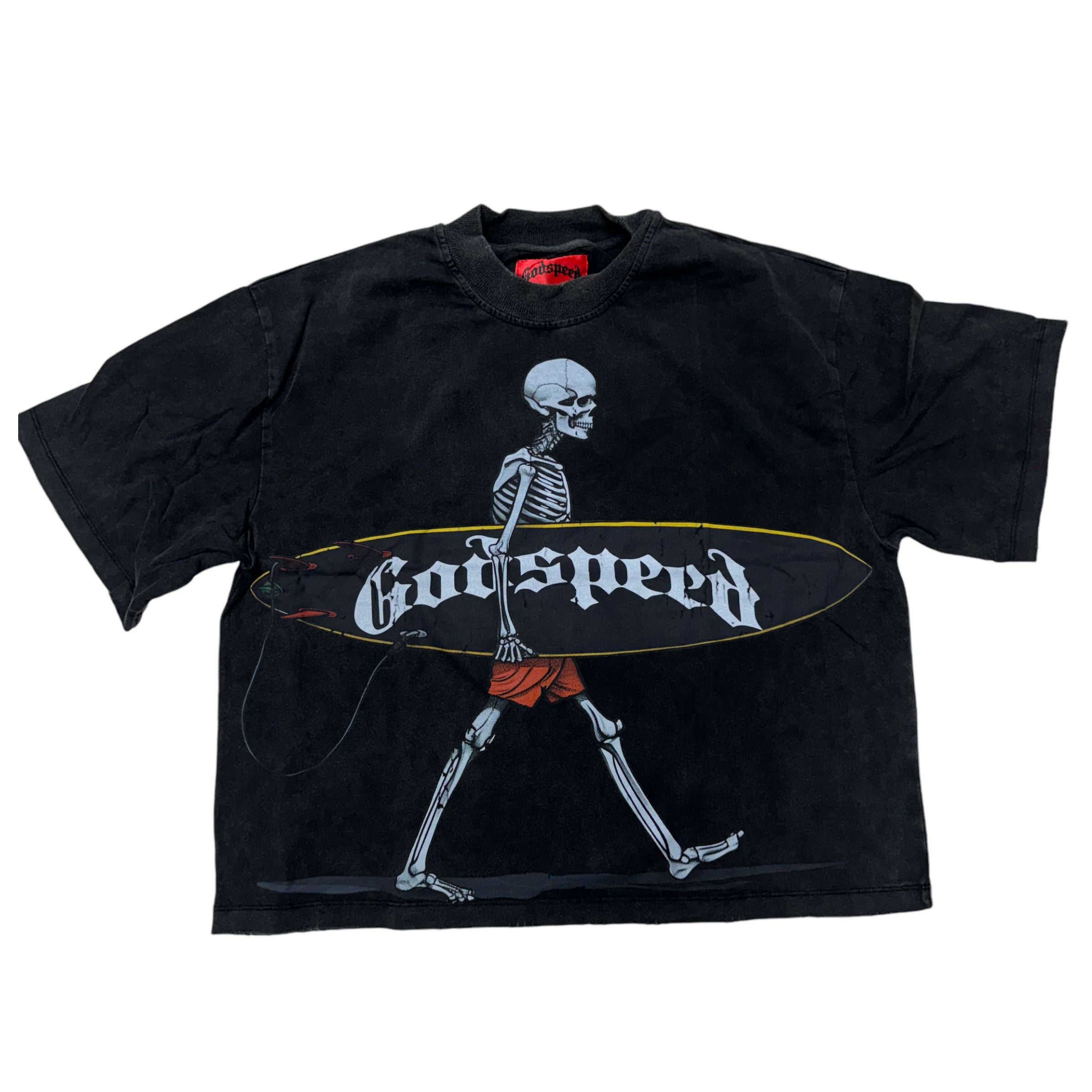 Godspeed Surfboard T-shirt Black