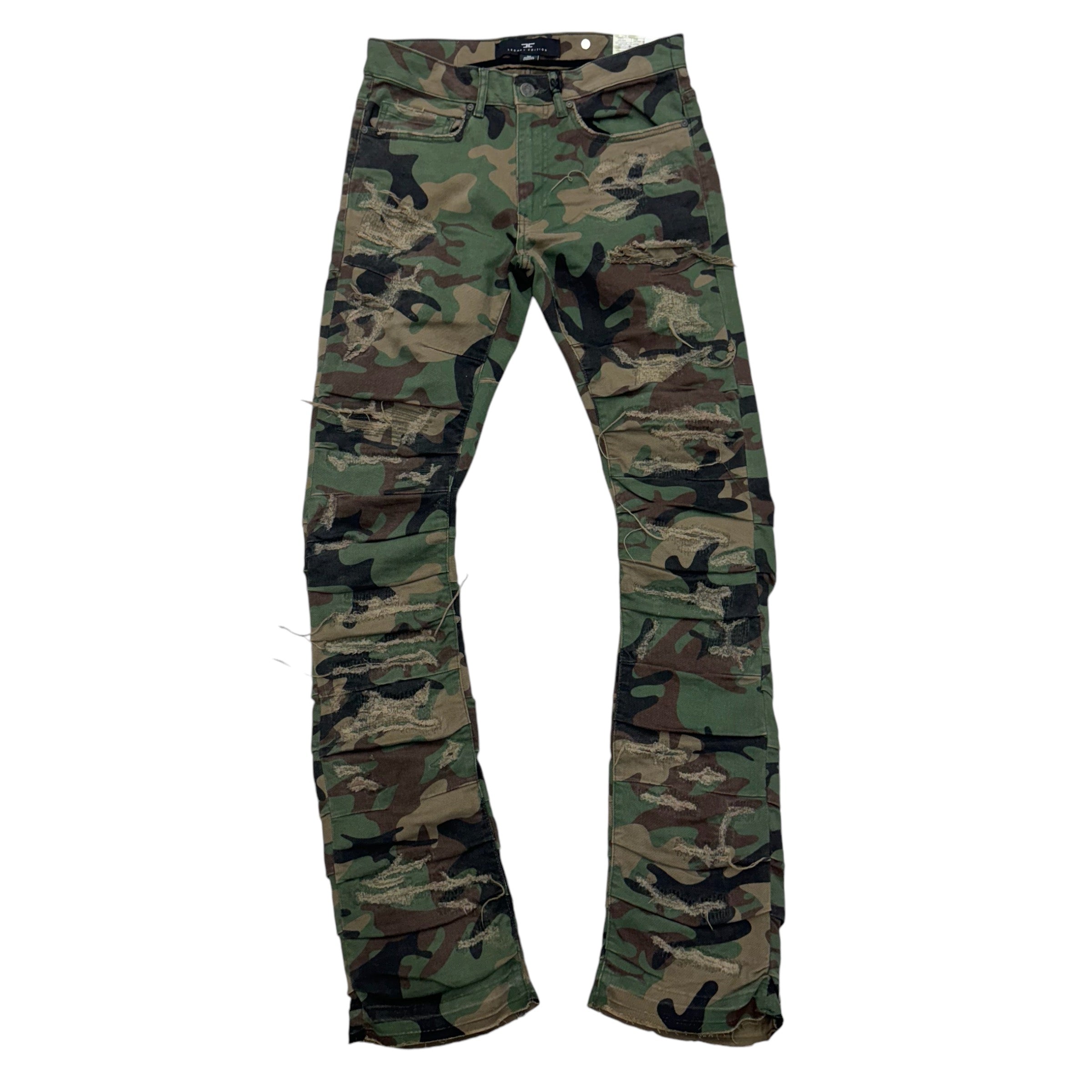 JC Stacked Denim woodland  camo JTF1157